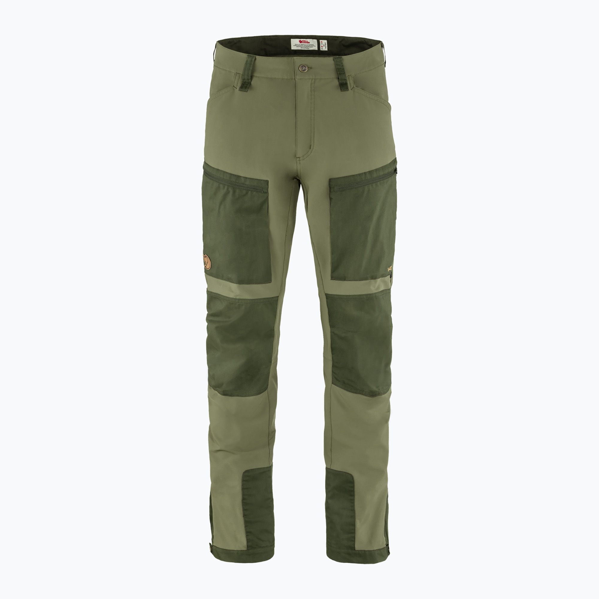 Spodnie trekkingowe męskie Fjällräven Keb Agile laurel green/ deep forest 