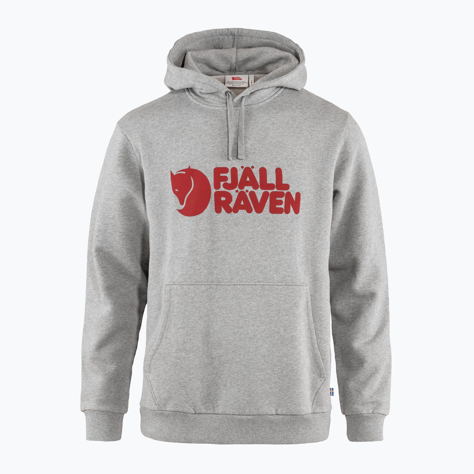 Bluza męska Fjällräven Logo Hoodie grey/melange 