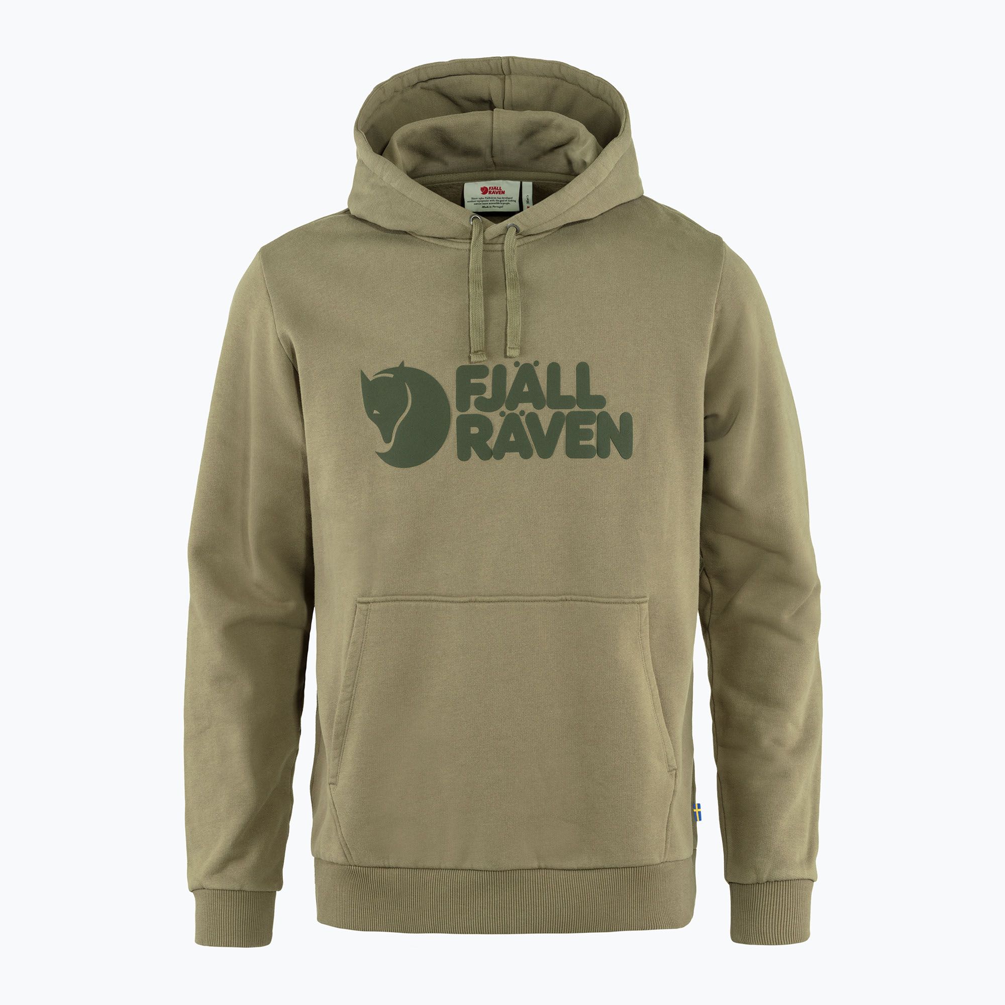 Bluza męska Fjällräven Logo Hoodie light olive 