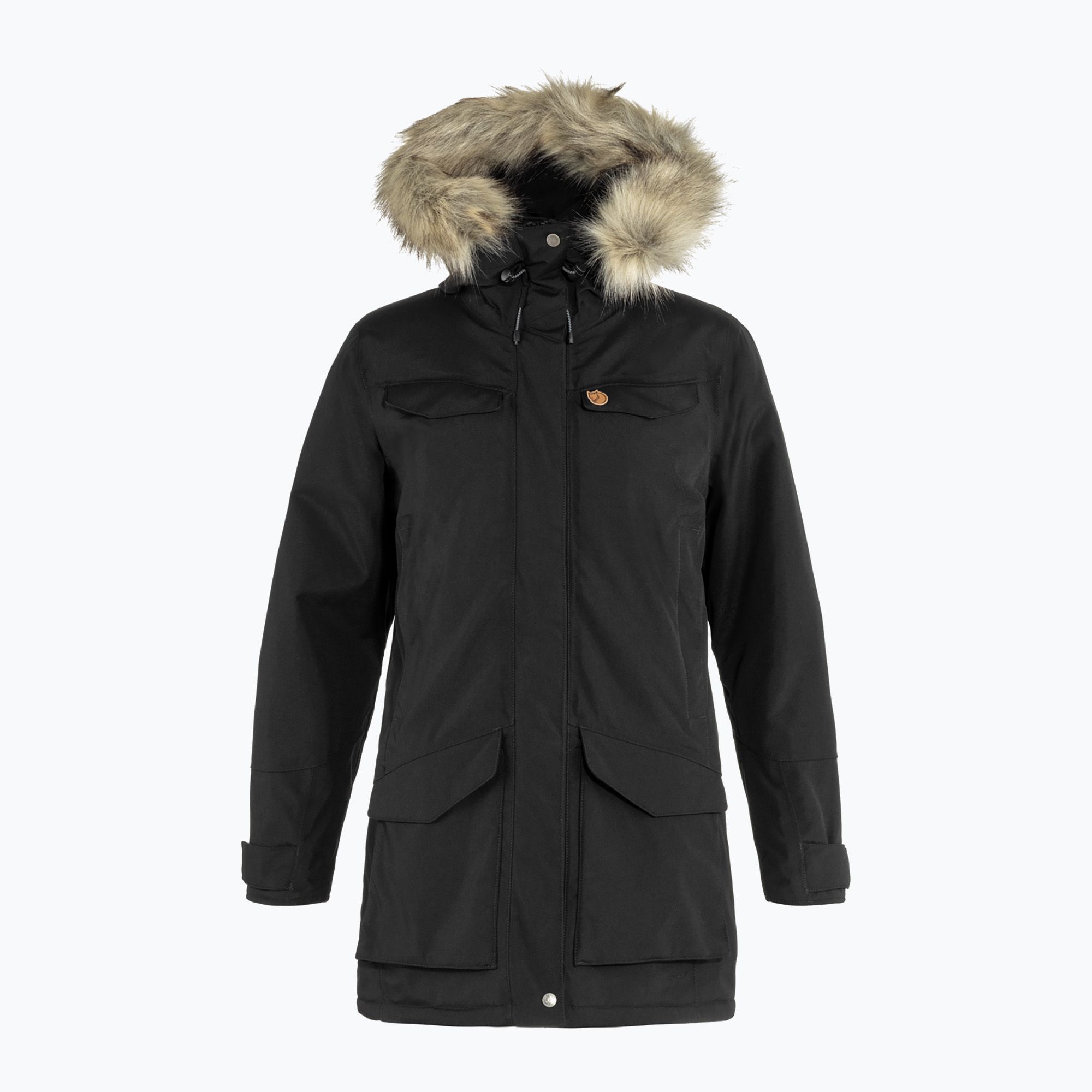 Kurtka damska Fjällräven Nuuk Parka black 