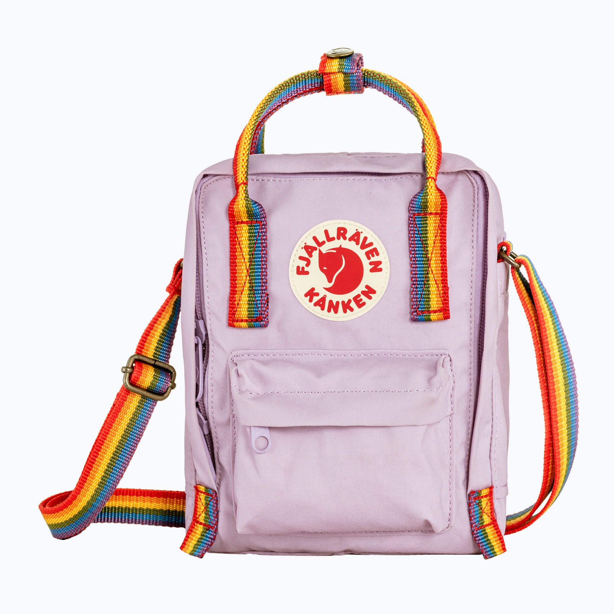 Saszetka Fjällräven Kanken Rainbow Sling 2,5 l pastel lavender/ rainbow 