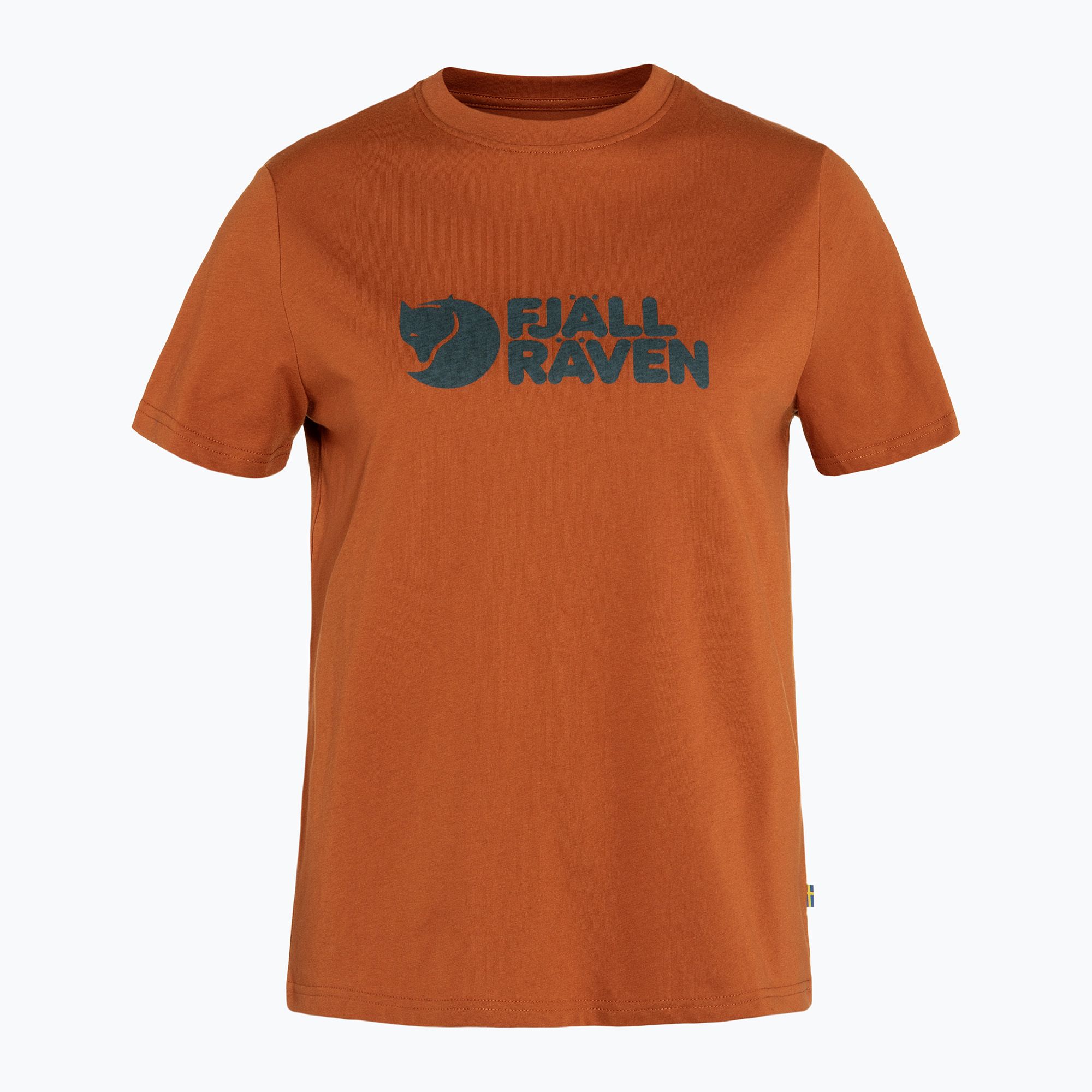 Koszulka trekkingowa damska Fjällräven Logo terracotta brown 