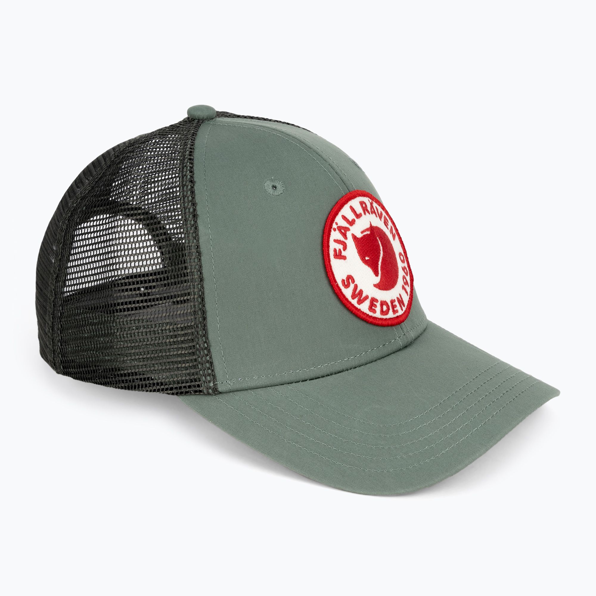 Czapka z daszkiem Fjällräven 1960 Logo Langtradarkeps patina green 