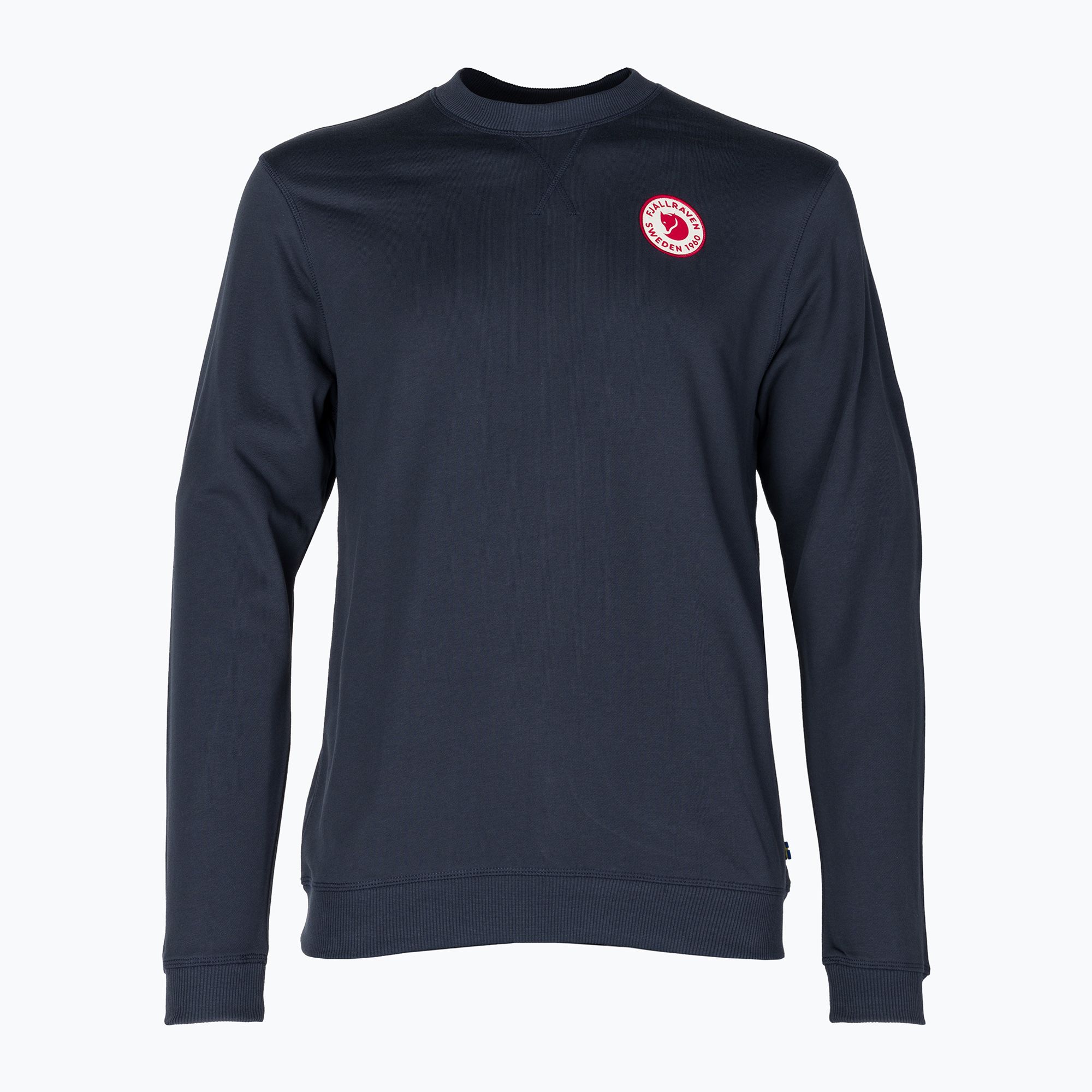 Bluza męska Fjällräven 1960 Logo Badge Sweater dark navy 
