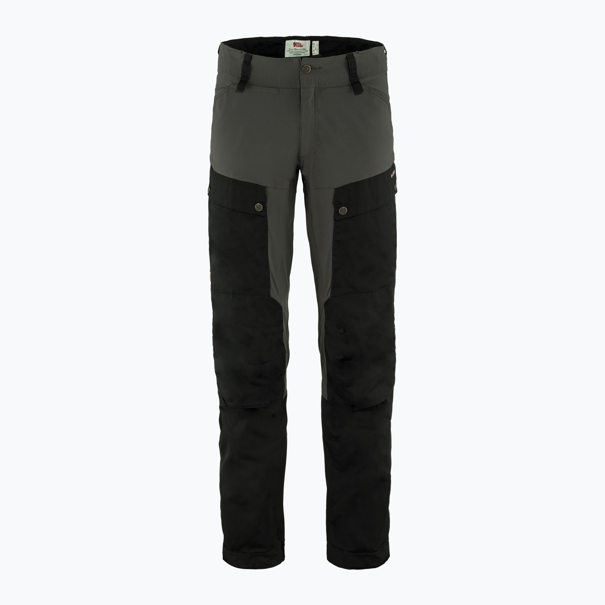 Spodnie trekkingowe męskie Fjällräven Keb black/stone grey 