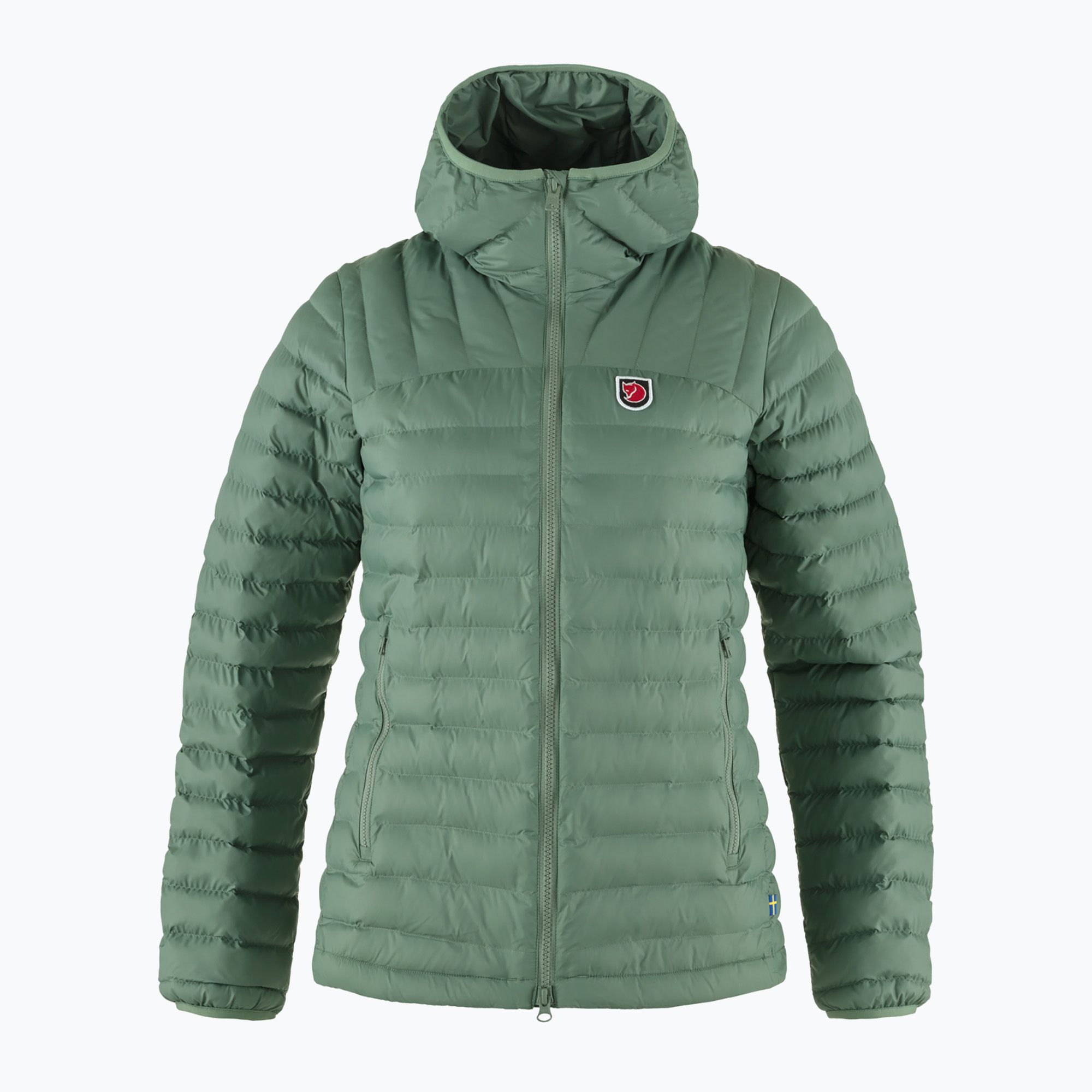 Kurtka damska Fjällräven Expedition Lätt Hoodie patina green 