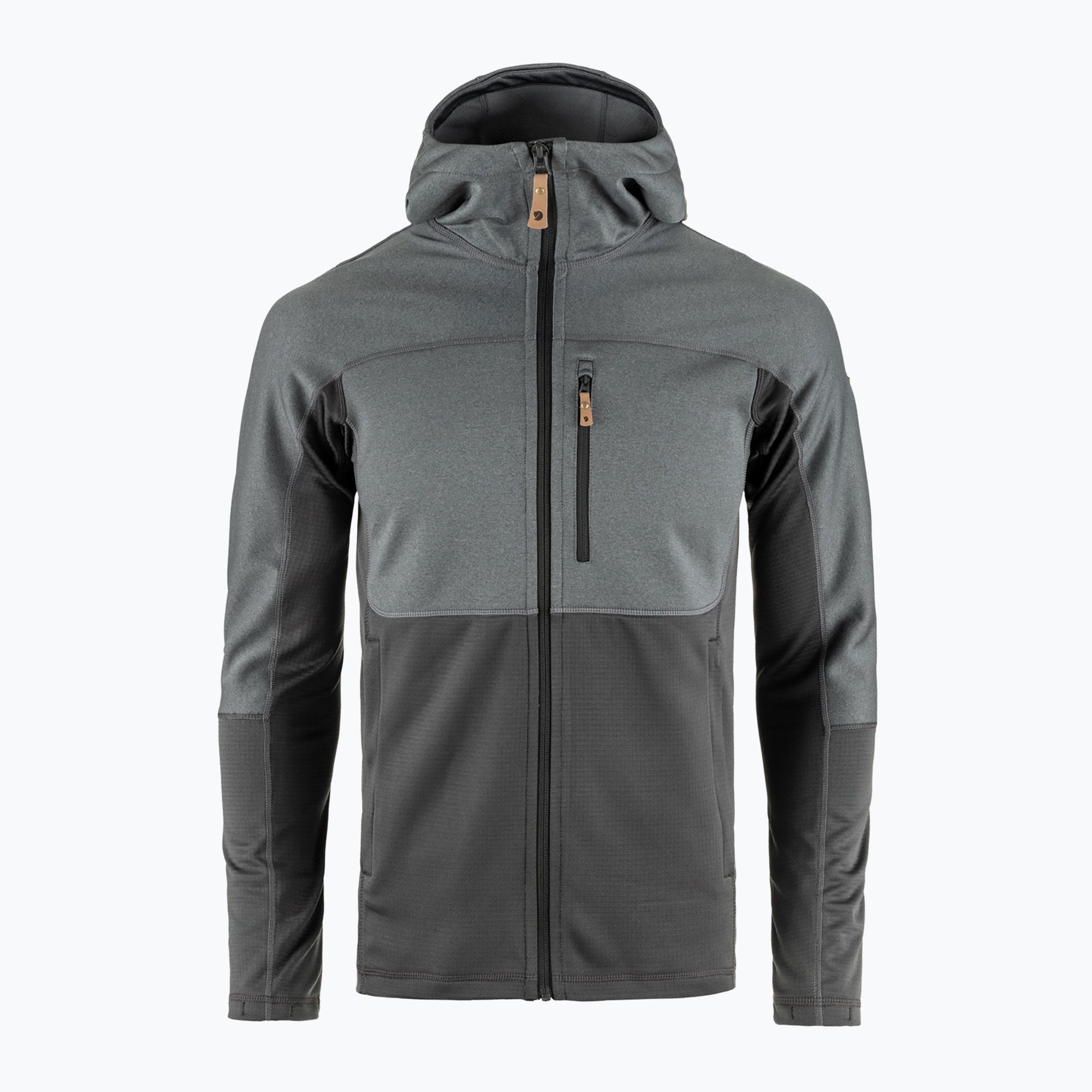 Bluza trekkingowa męska Fjällräven Abisko Trail Fleece iron grey/ grey 