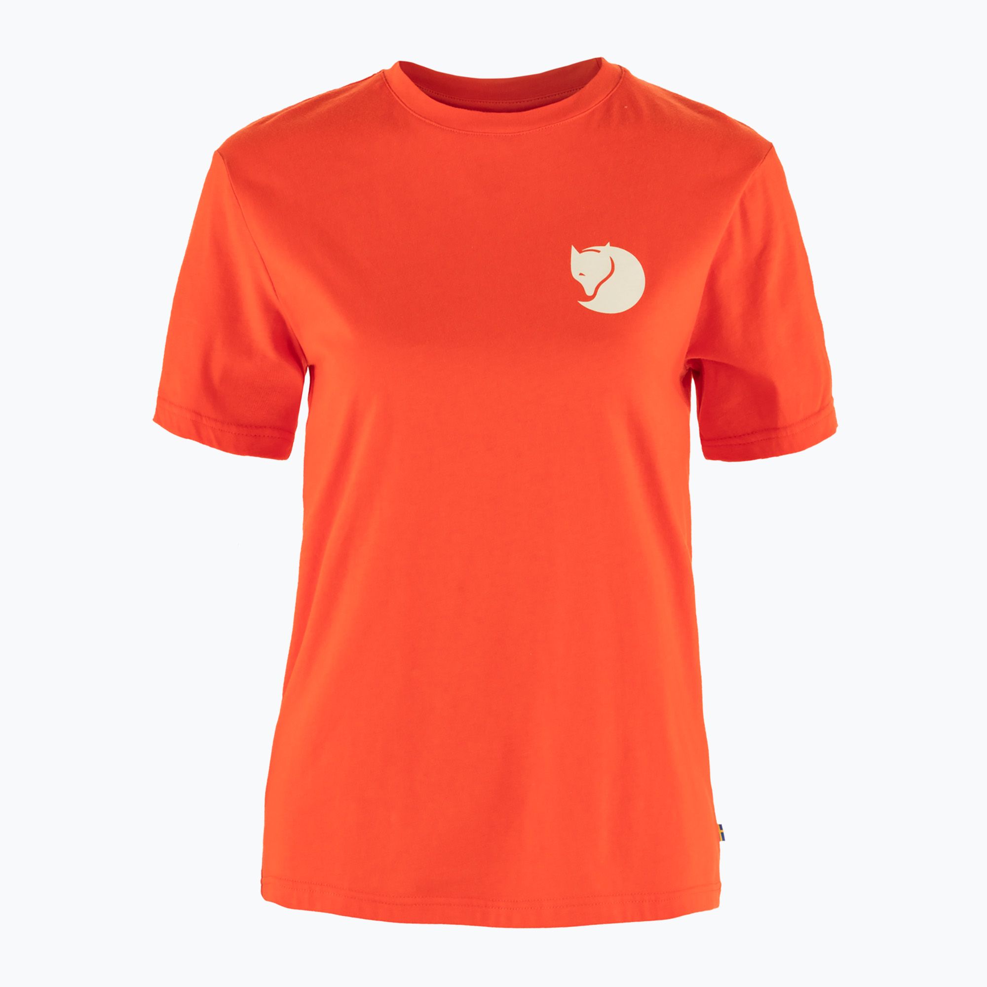 Koszulka damska Fjällräven Walk With Nature flame orange 