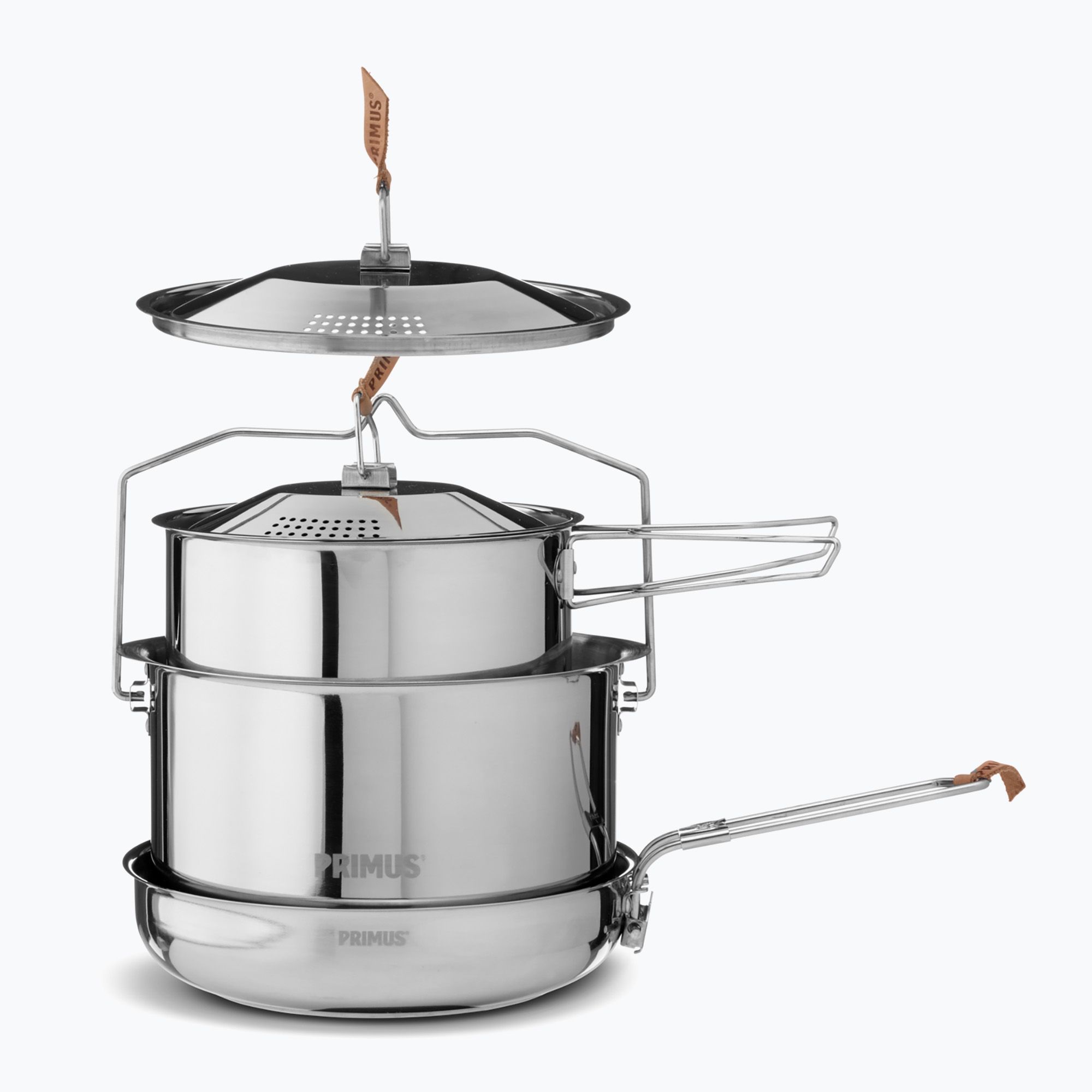 Zestaw garnków Primus CampFire Cookset 1,8 l + 3 l + patelnia 