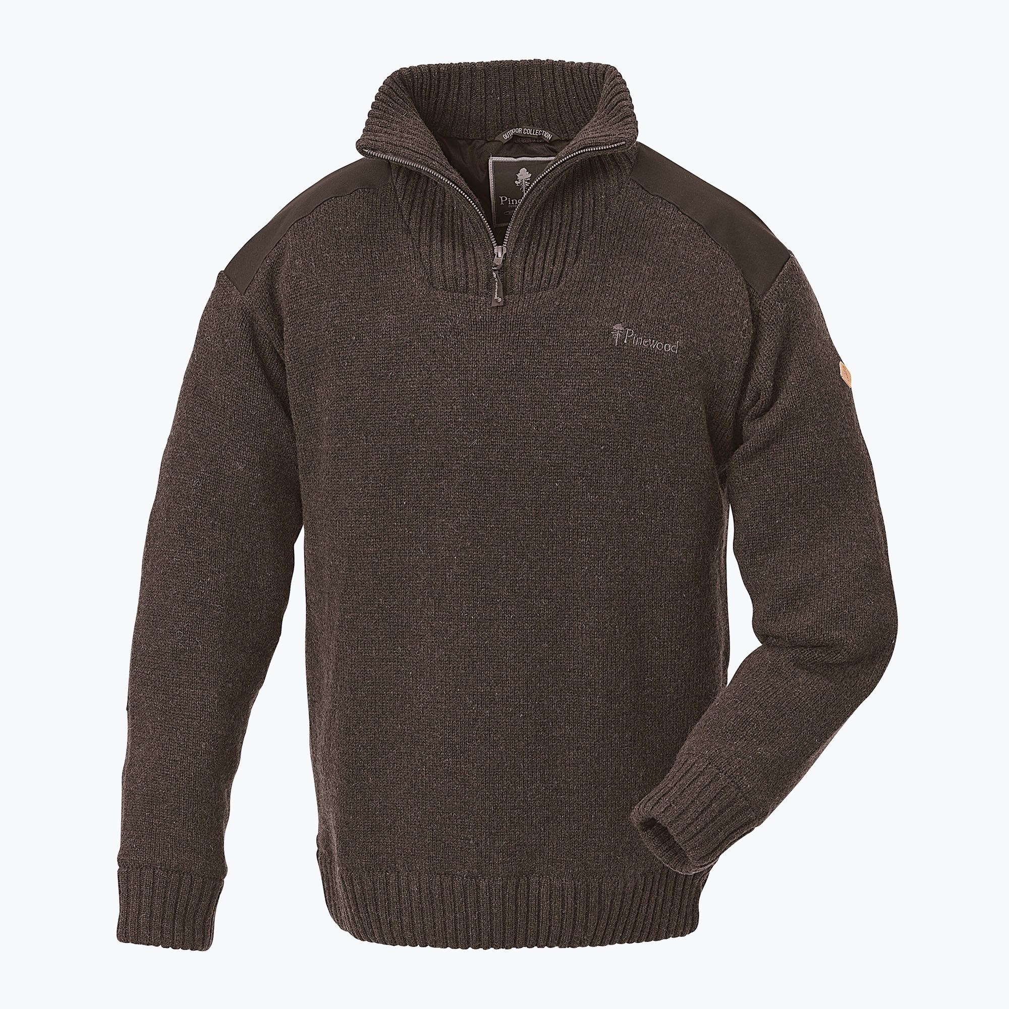 Sweter męski Pinewood Hurricane brown mel 