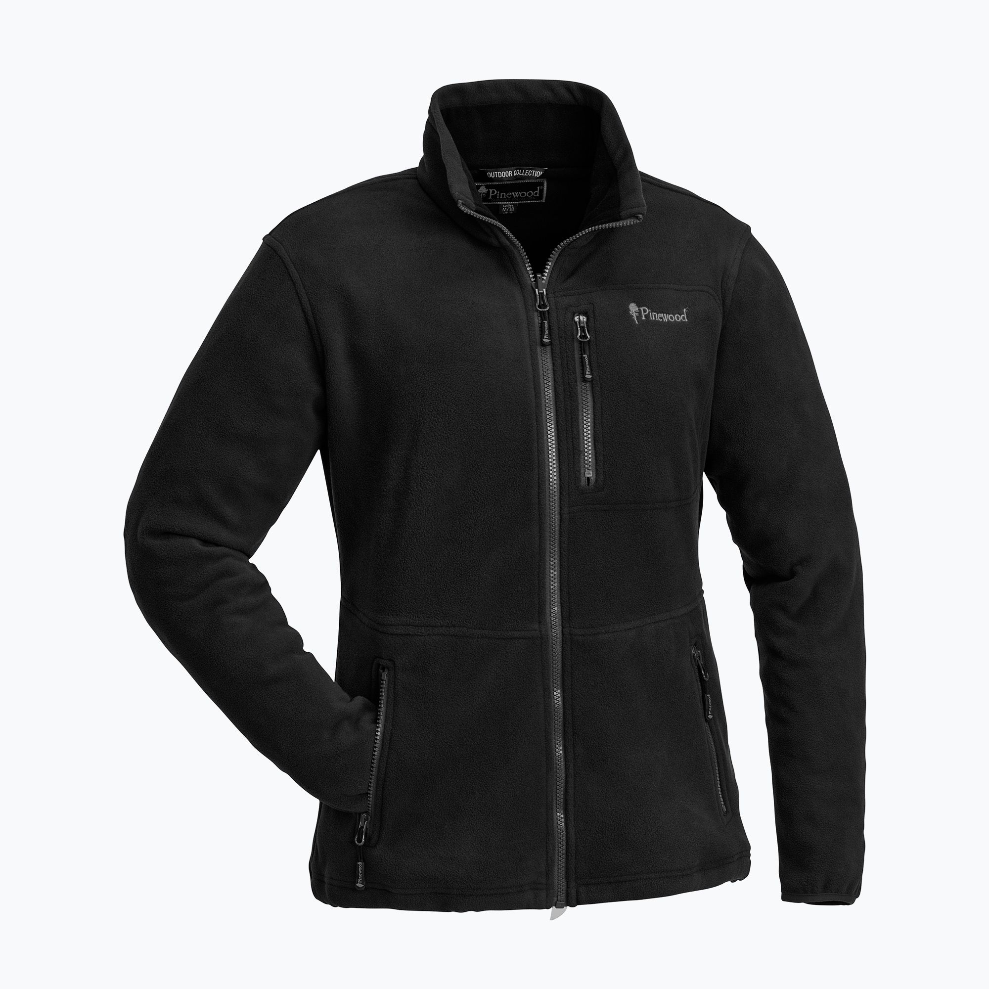 Bluza trekkingowa damska Pinewood Finnveden Fleece black 