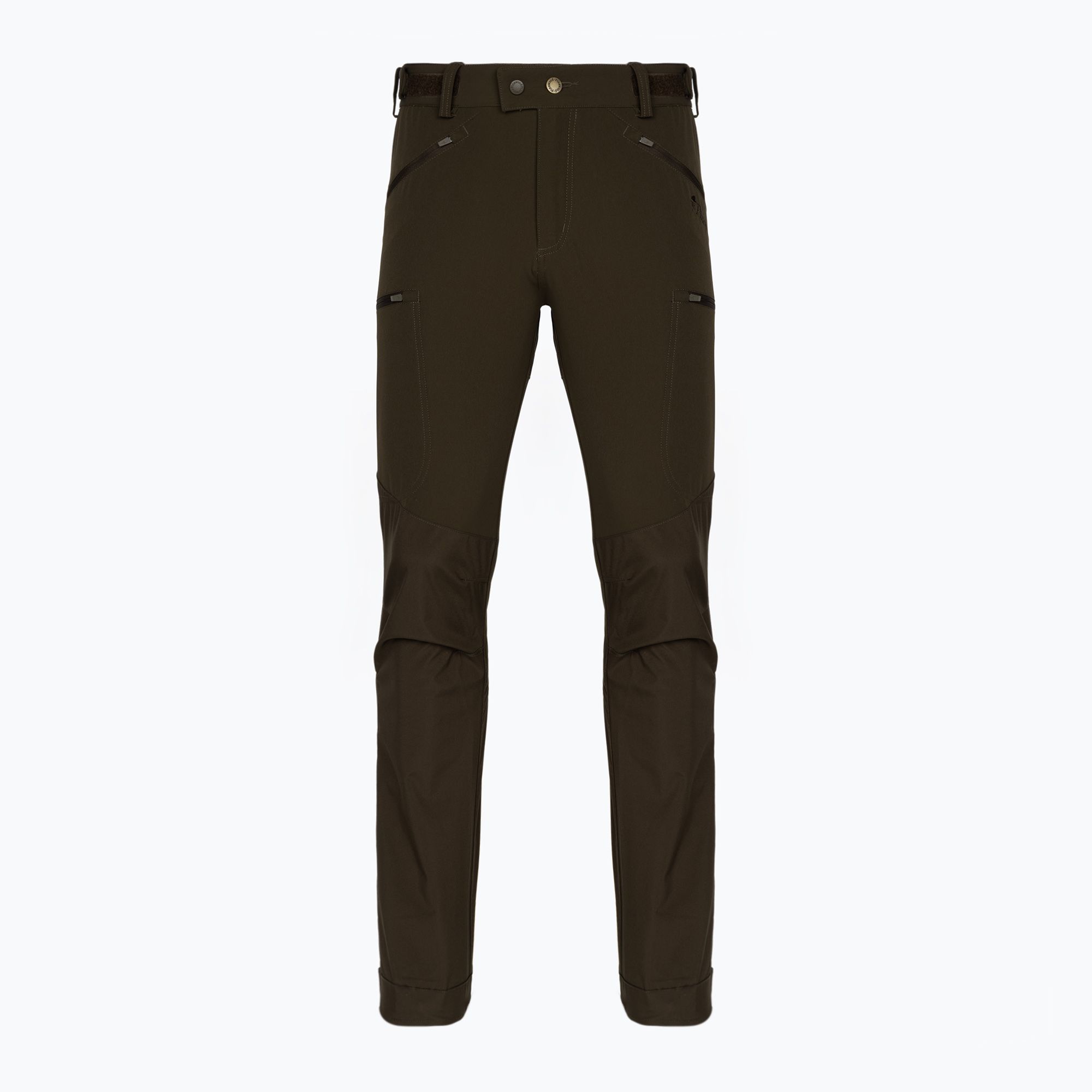 Spodnie z membraną męskie Pinewood Abisko d.olive/suede brown 