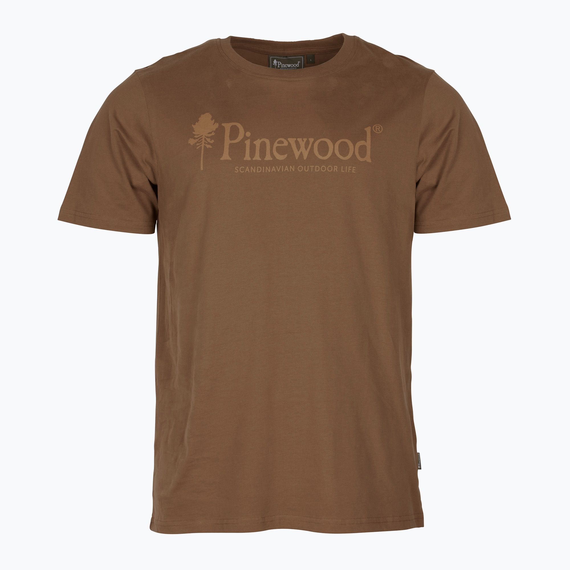 Koszulka męska Pinewood Outdoor Life nougat 