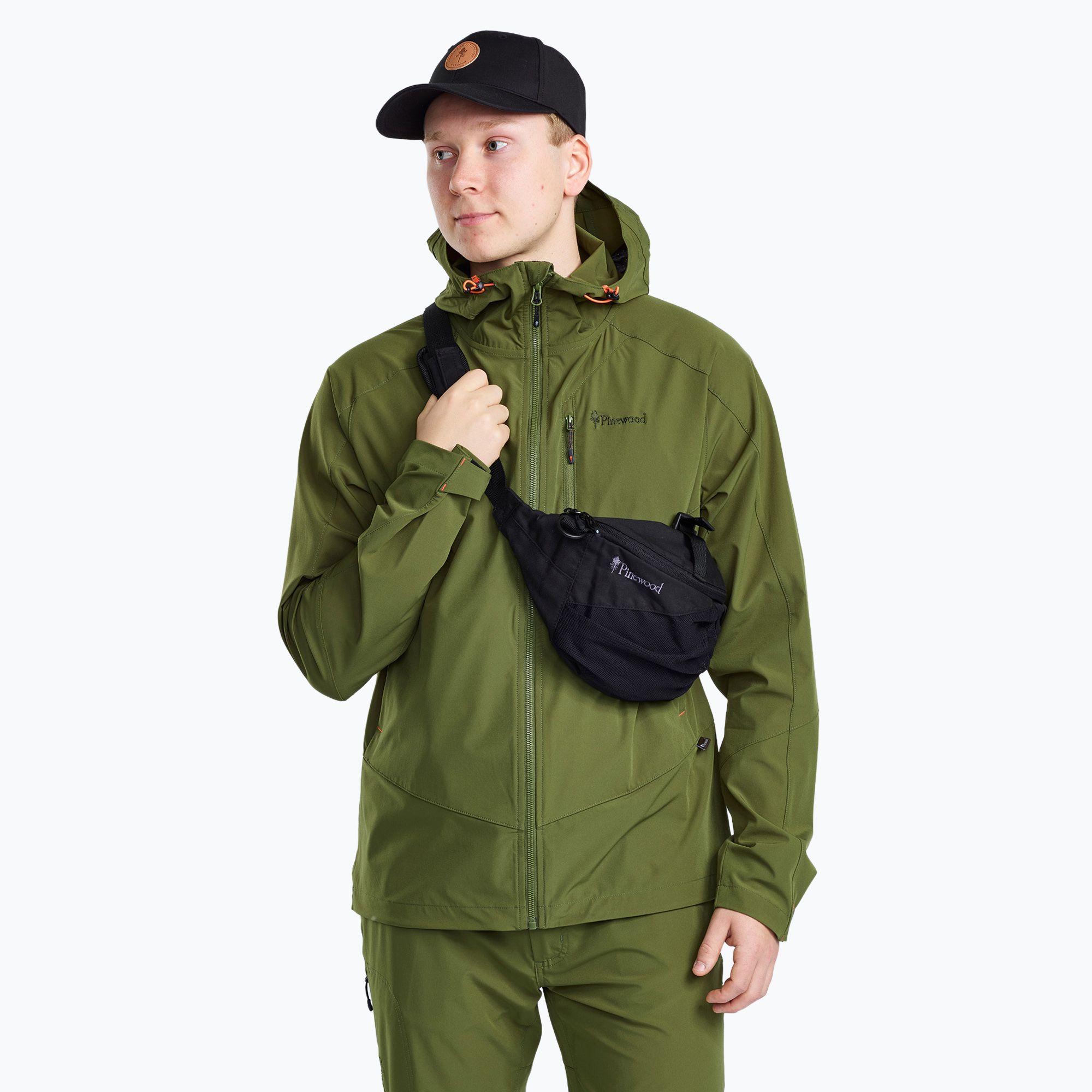 Kurtka przeciwwiatrowa męska Pinewood Finnveden Sports Light pine green 