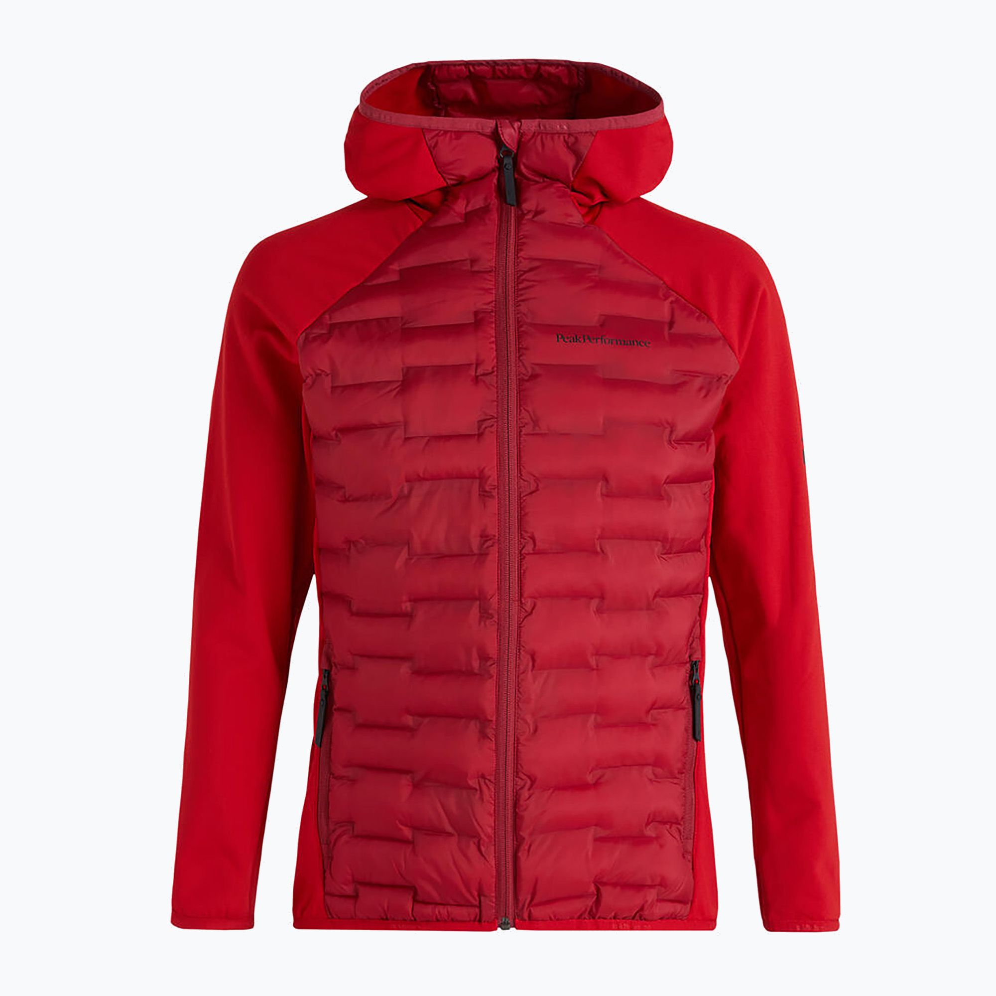 Kurtka hybrydowa męska Peak Performance Argon Hybrid Hood rogue red 
