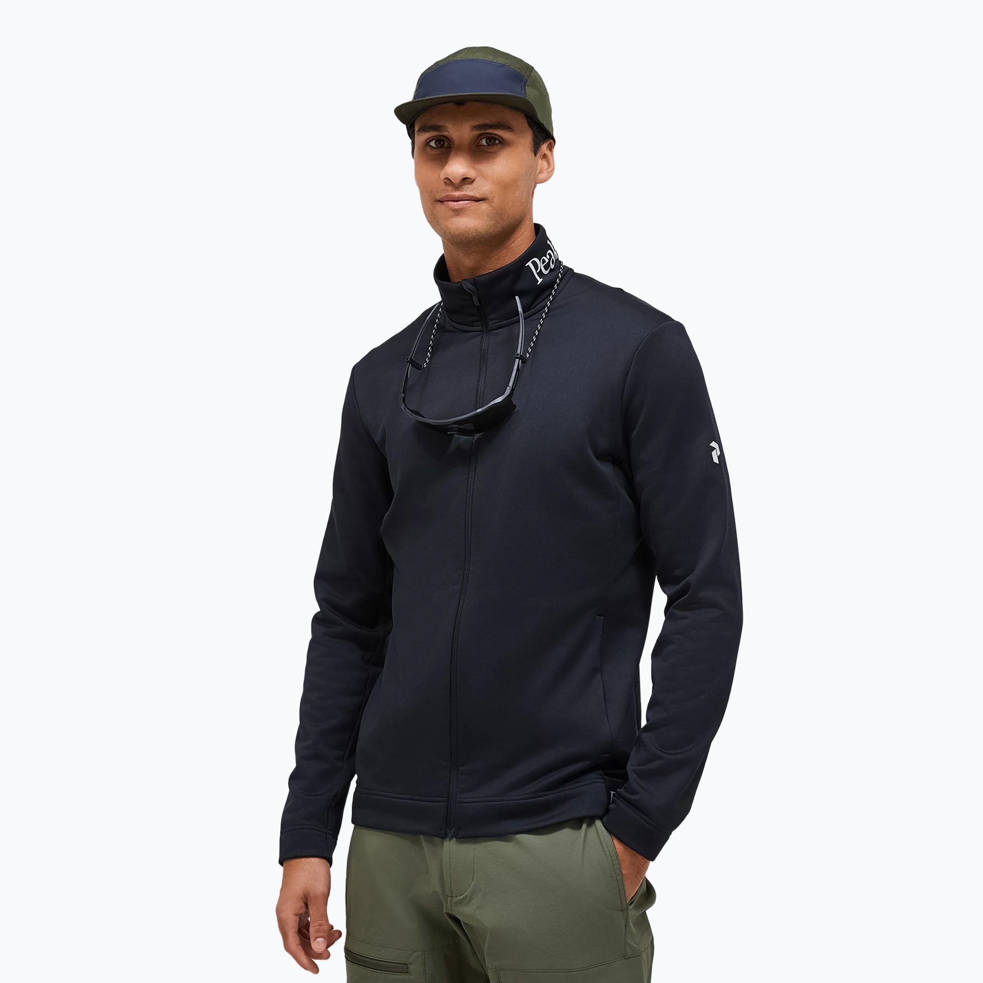 Kurtka softshell męska Peak Performance Rider Tech Zip black 