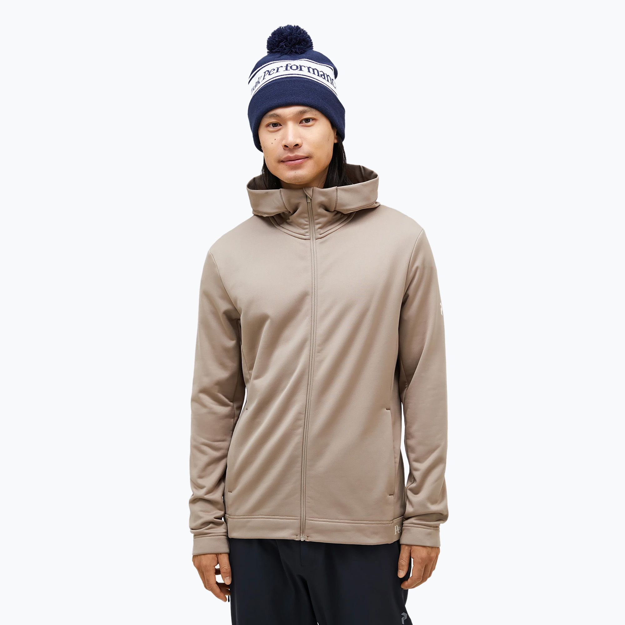 Bluza męska Peak Performance Rider Tech Zip Hood avid beige 