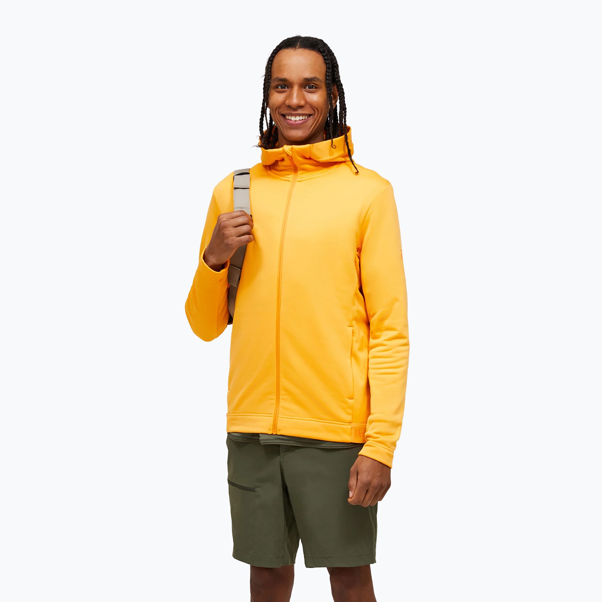 Bluza męska Peak Performance Rider Tech Zip Hood blazing orange 