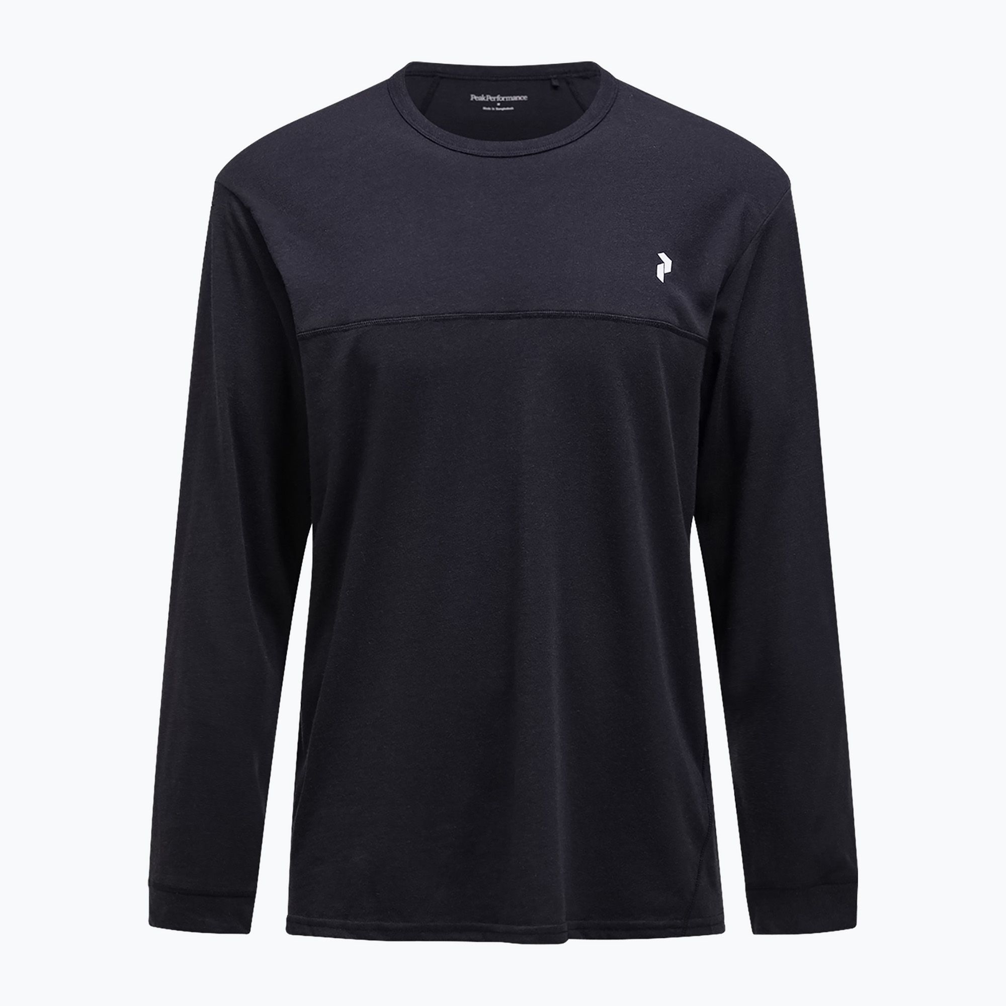 Longsleeve męski Peak Performance Trail Wool Blend black 
