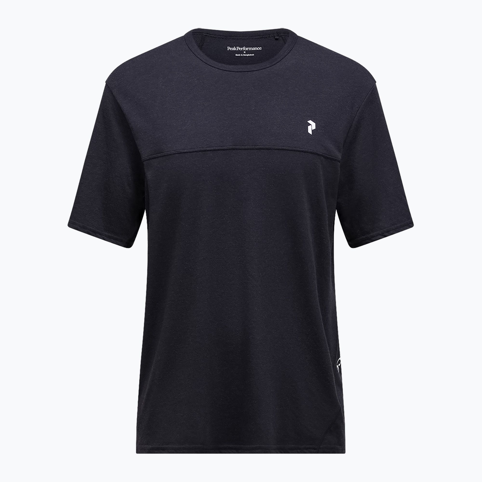 Koszulka męska Peak Performance Trail Wool Blend black 