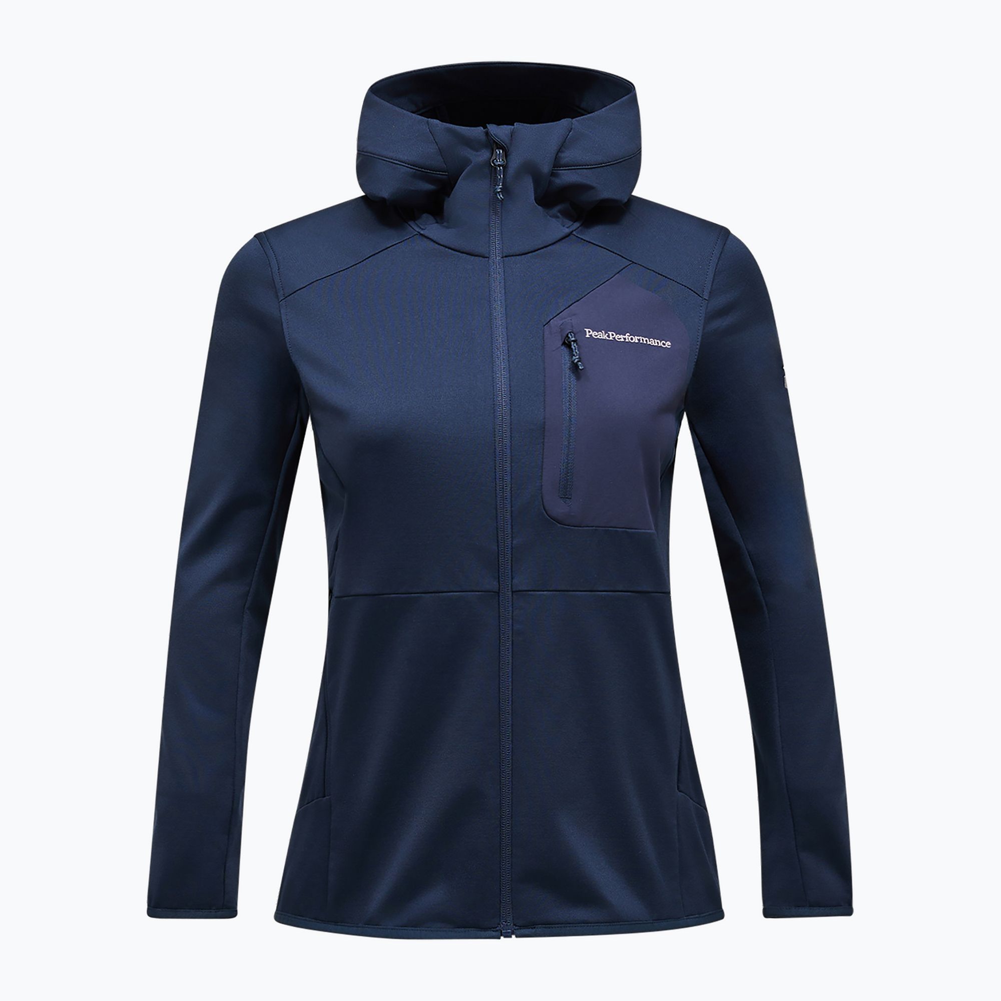 Bluza damska Peak Performance Utility Light Zip blue shadow 