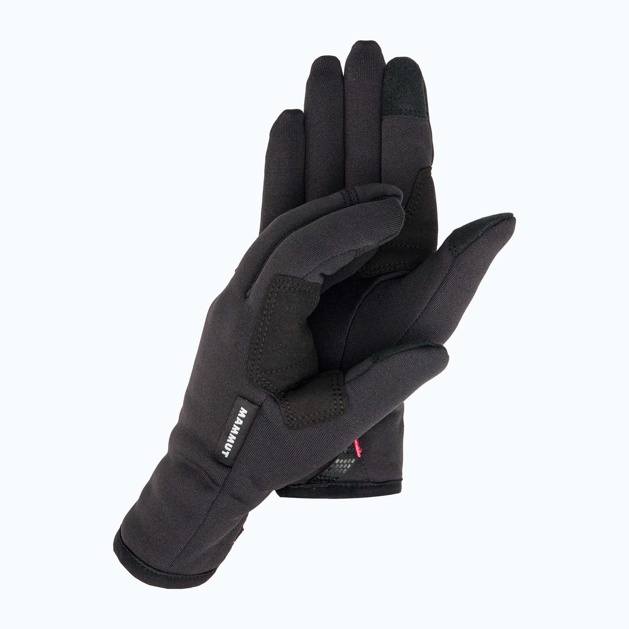Rękawiczki trekkingowe Mammut Fleece Pro black 