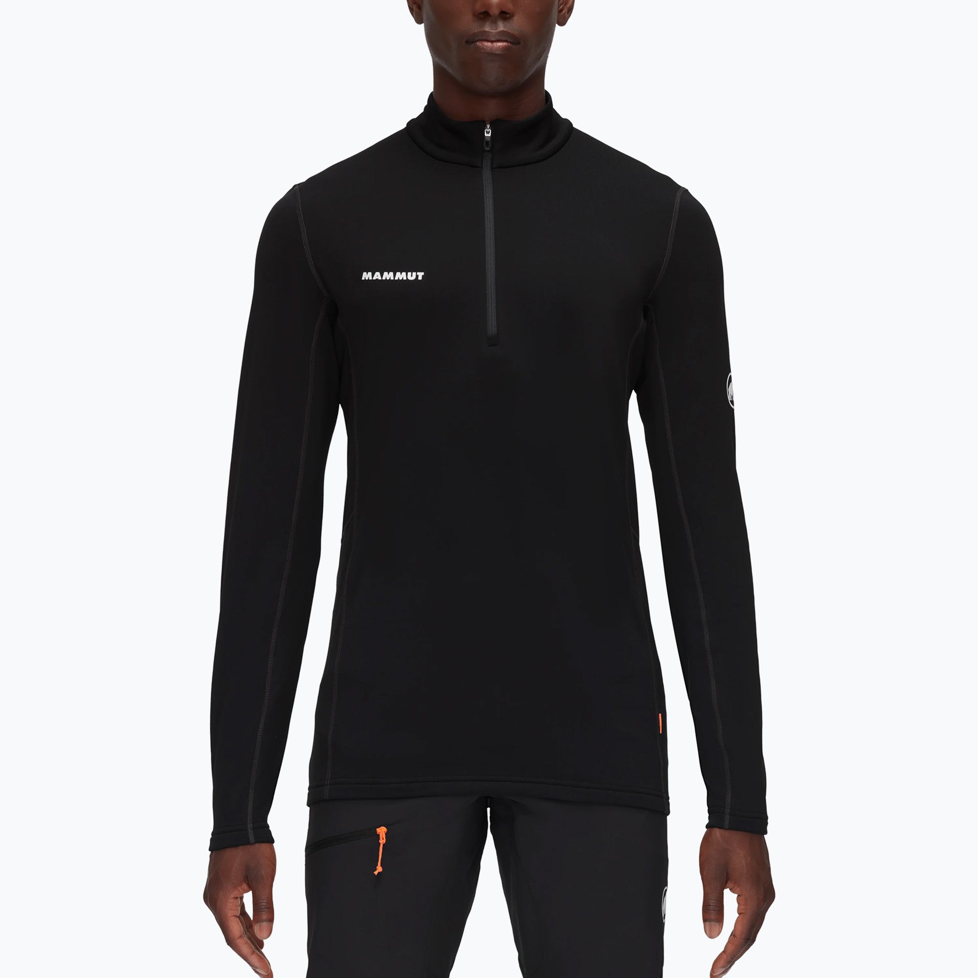 Bluza trekkingowa męska Mammut Aenergy ML Half Zip Pull black 