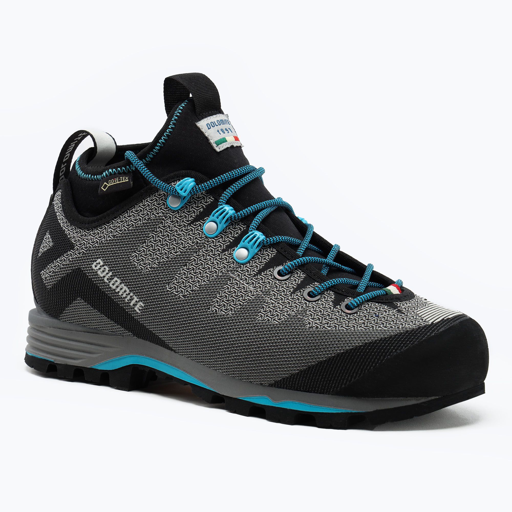Buty wysokogórskie damskie Dolomite Veloce GTX grey/lake blue 