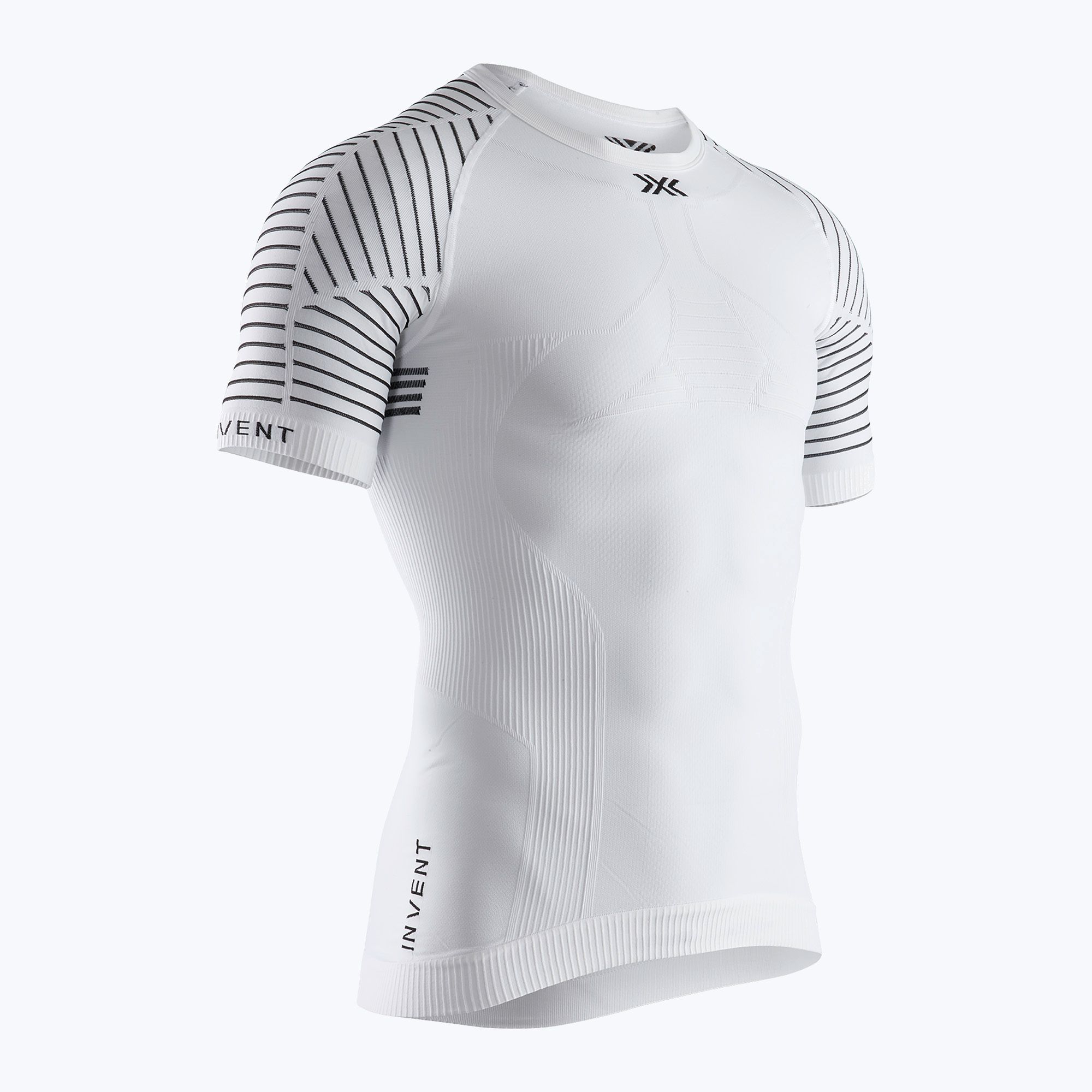 Koszulka termoaktywna męska X-Bionic Invent 4.0 LT arctic white/dolomite grey 