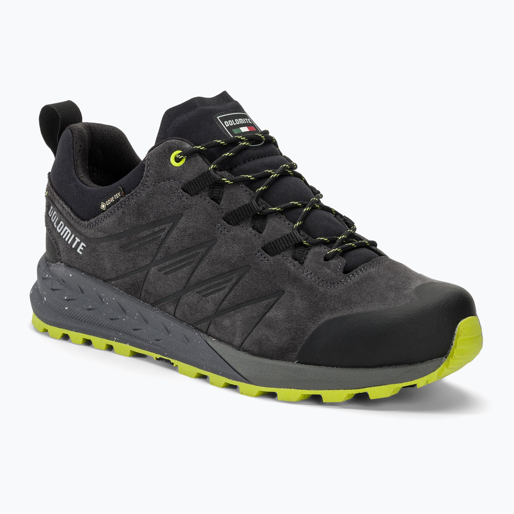 Buty trekkingowe męskie Dolomite Croda Nera GTX grey/lime green 