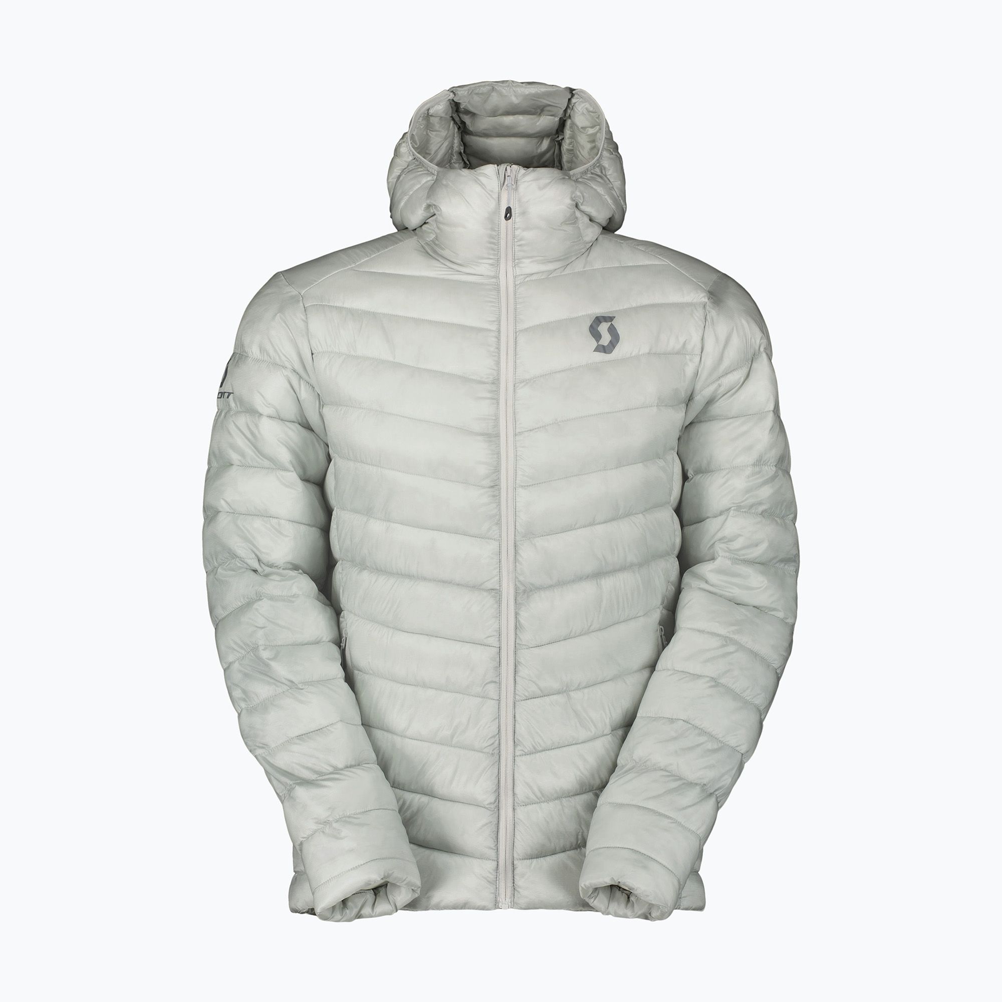 Kurtka ocieplana męska SCOTT Insuloft Tech Primaloft Hoody light grey 
