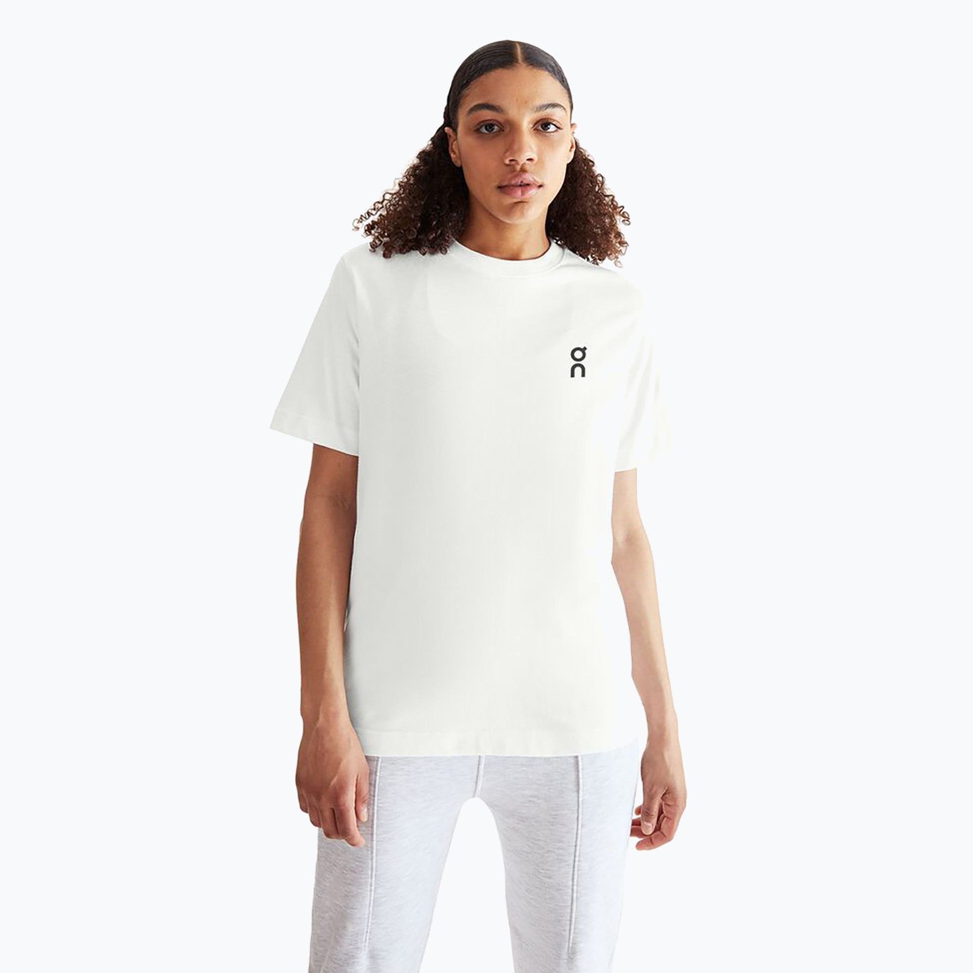 Koszulka damska On Running Club T white 