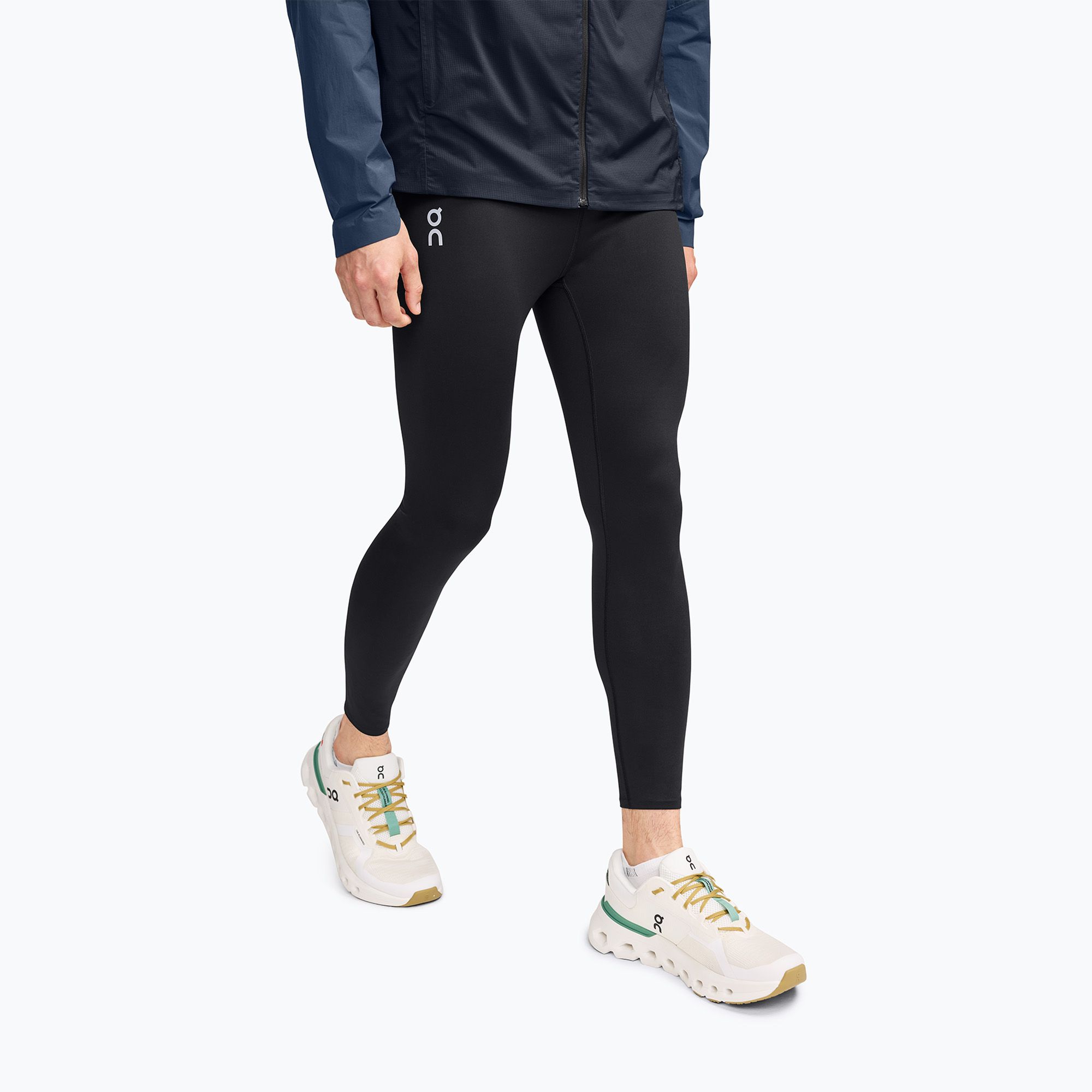 Legginsy do biegania męskie On Running Core black 