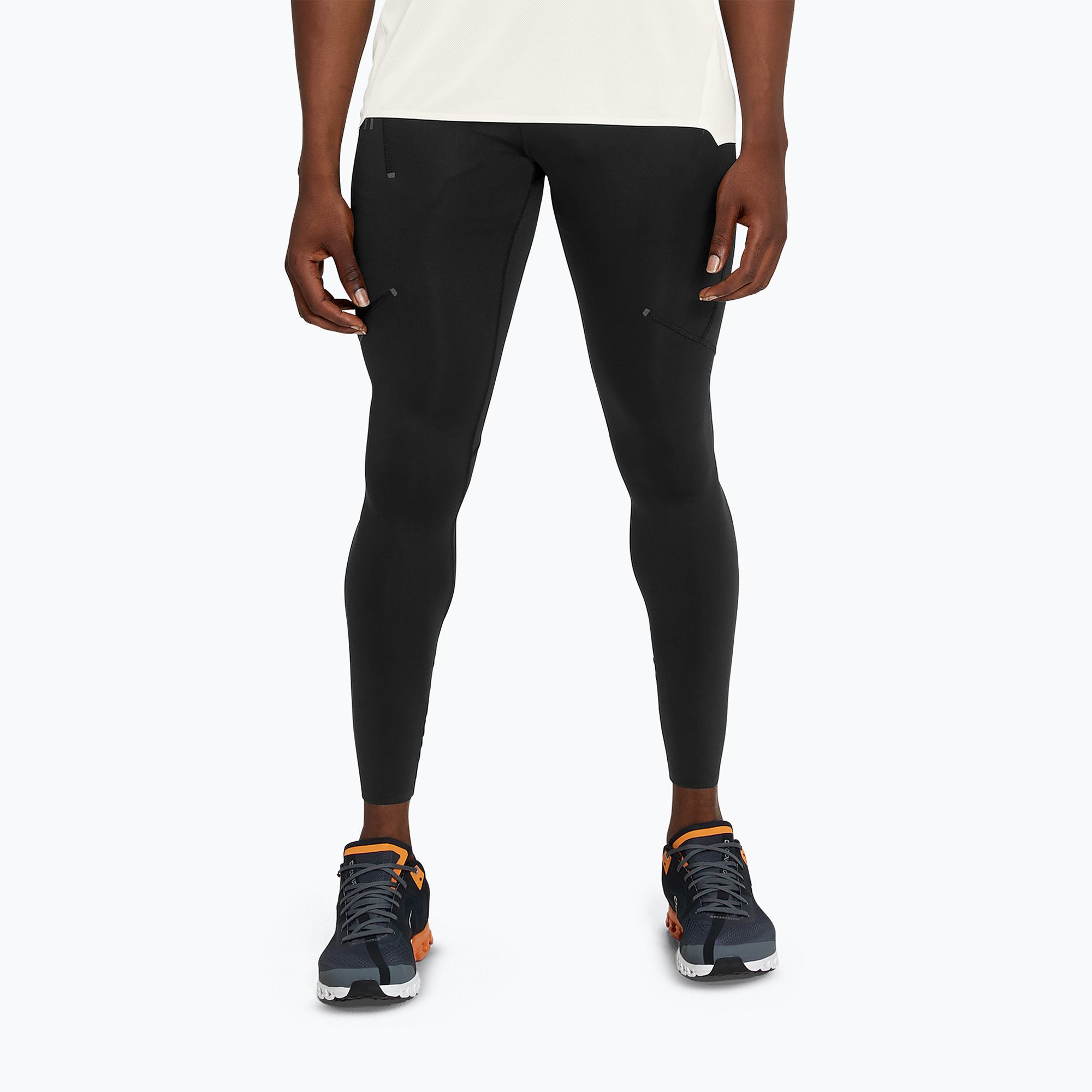 Legginsy do biegania męskie On Running Performance black 