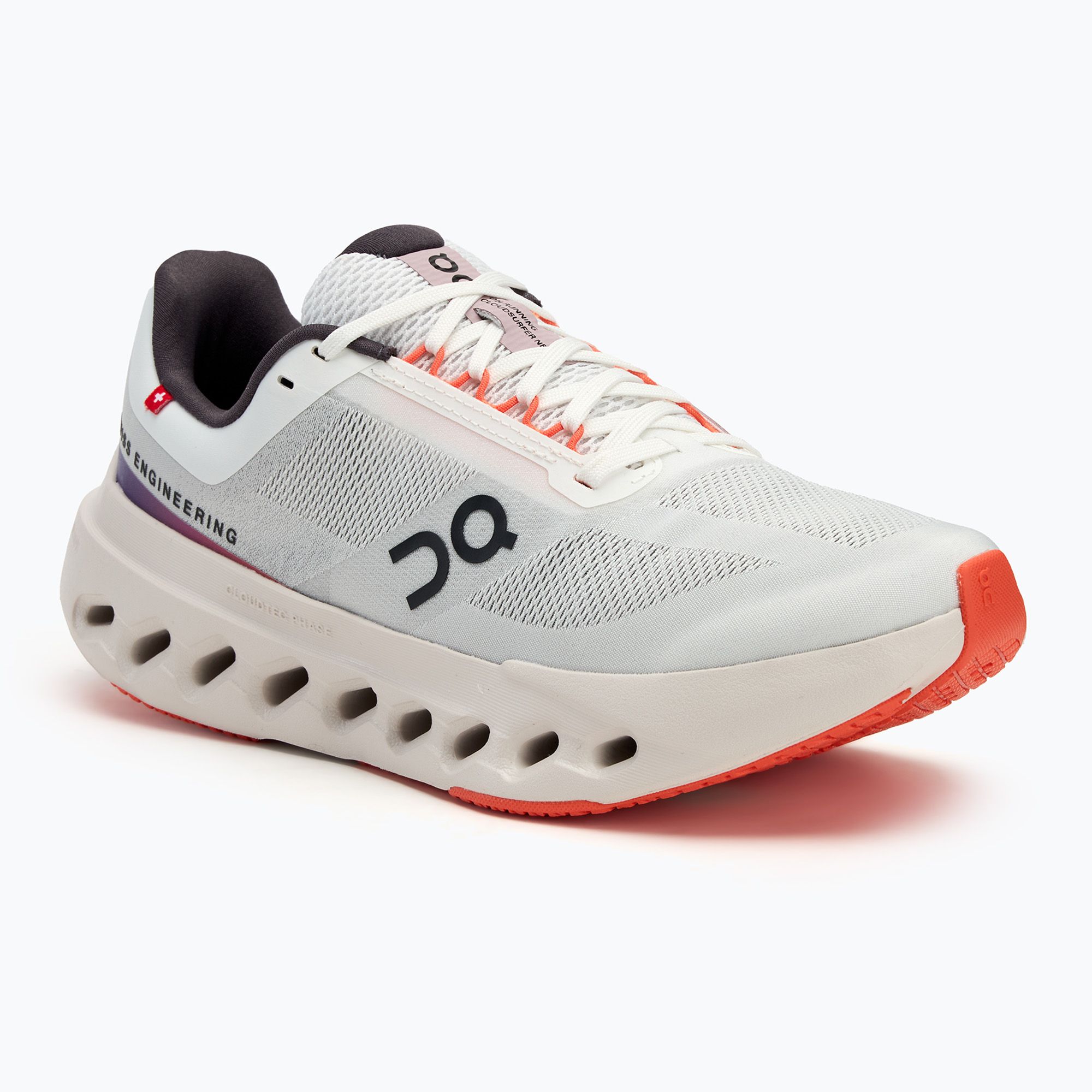 Buty do biegania damskie On Running Cloudsurfer Next white/flame 
