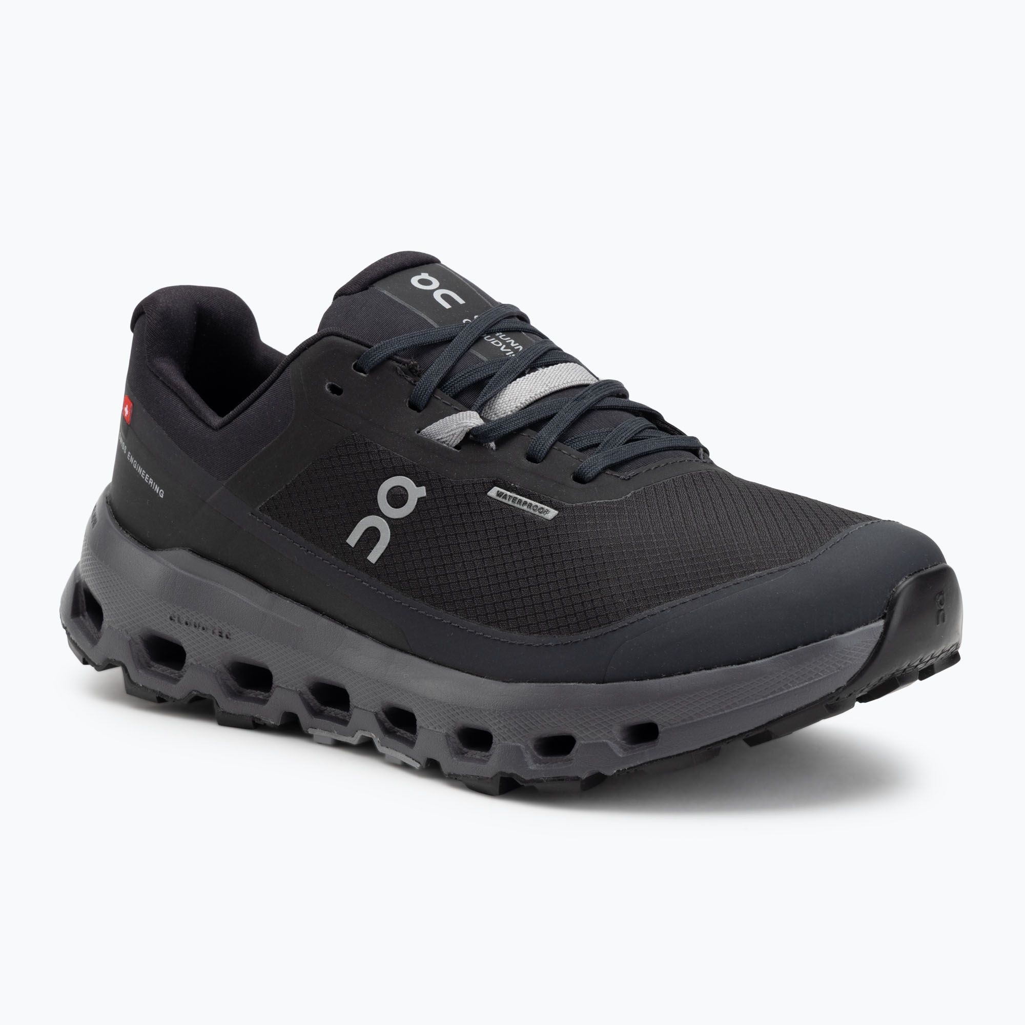Buty do biegania damskie On Running Cloudvista 2 Waterproof black/eclipse 