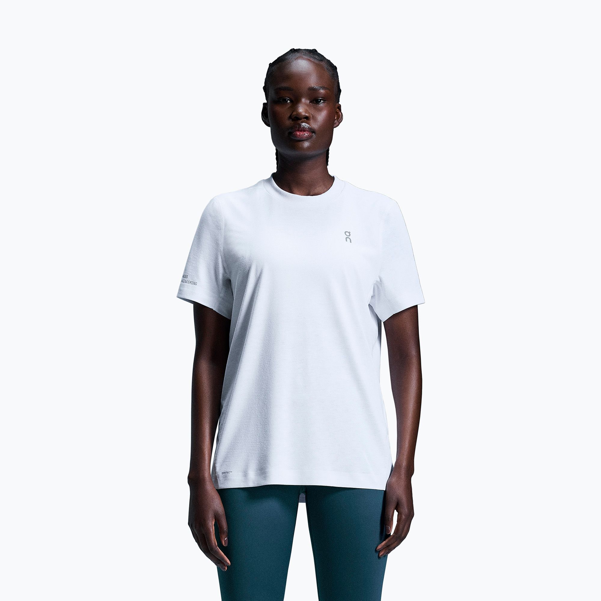 Koszulka treningowa damska On Running Active-T white 