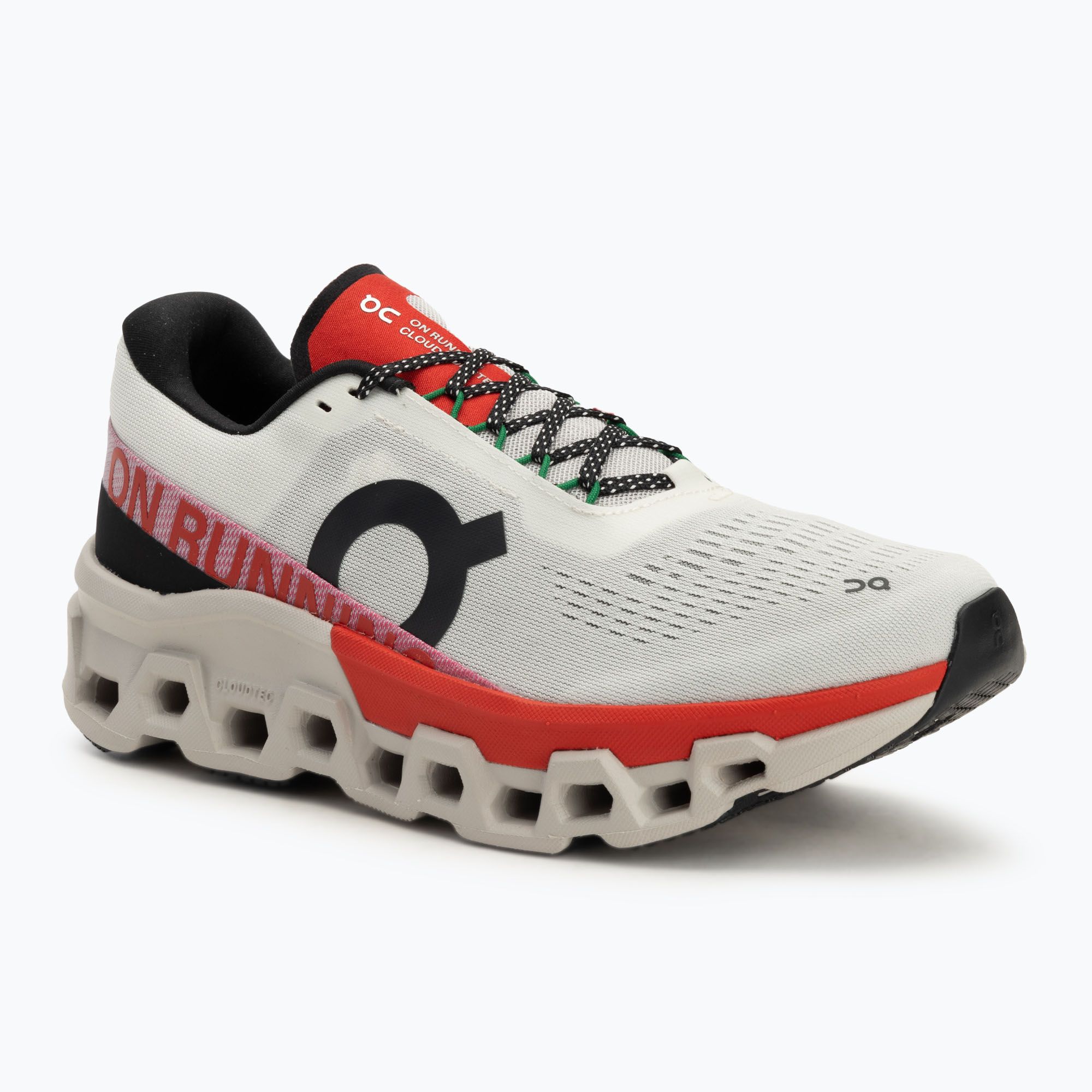 Buty do biegania męskie On Running Cloudmonster 2 ivory/silver 
