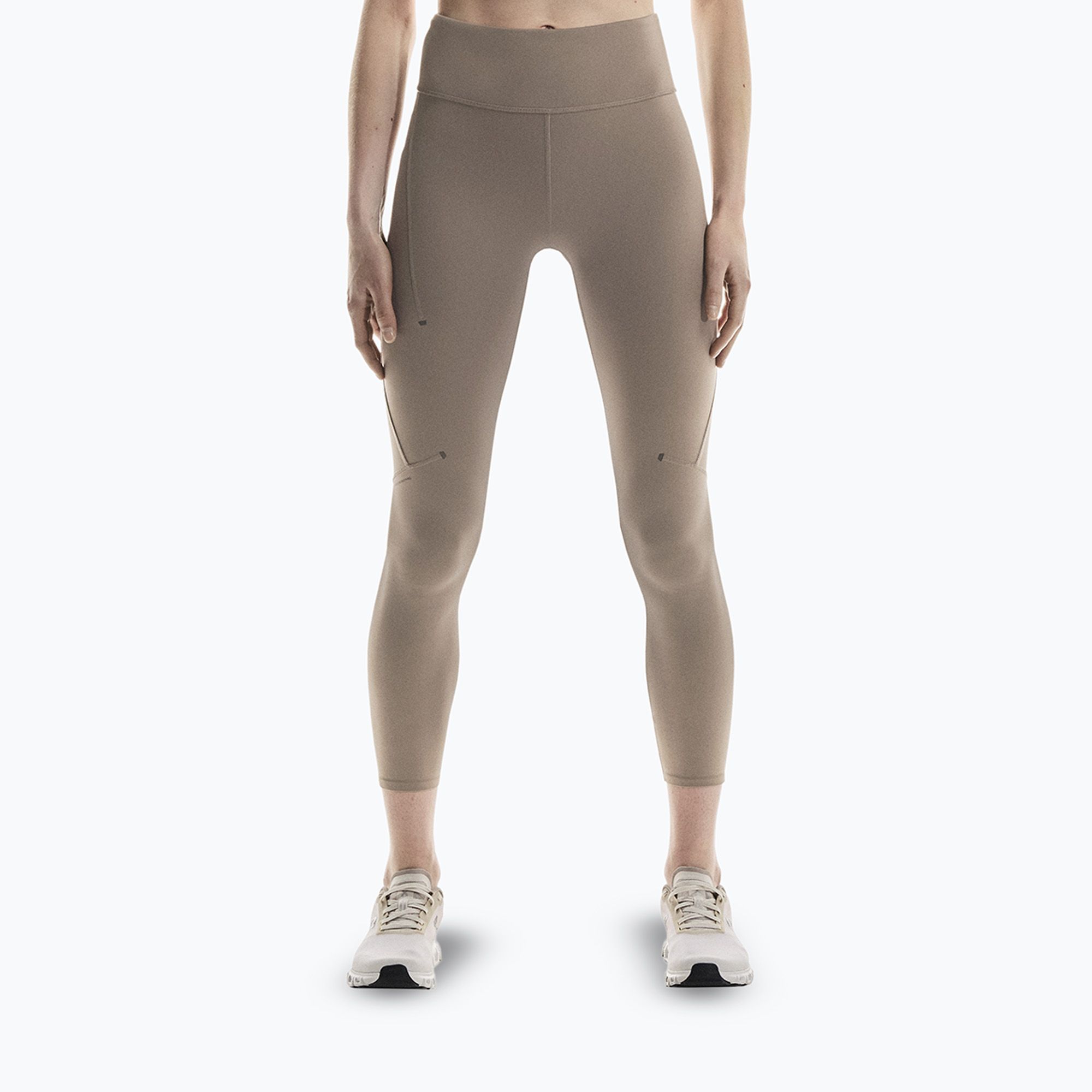 Leginsy treningowe damskie On Running Performance Tights 7/8 cinder 