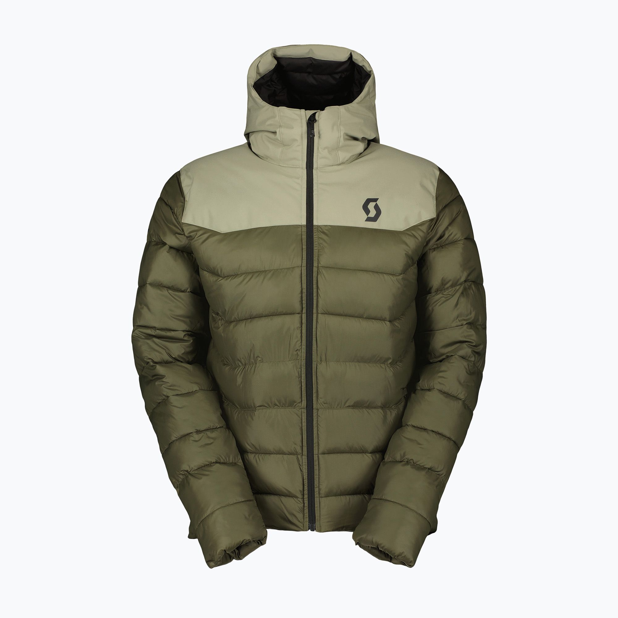 Kurtka ocieplana męska SCOTT Insuloft Warm dust grey/douglas green 