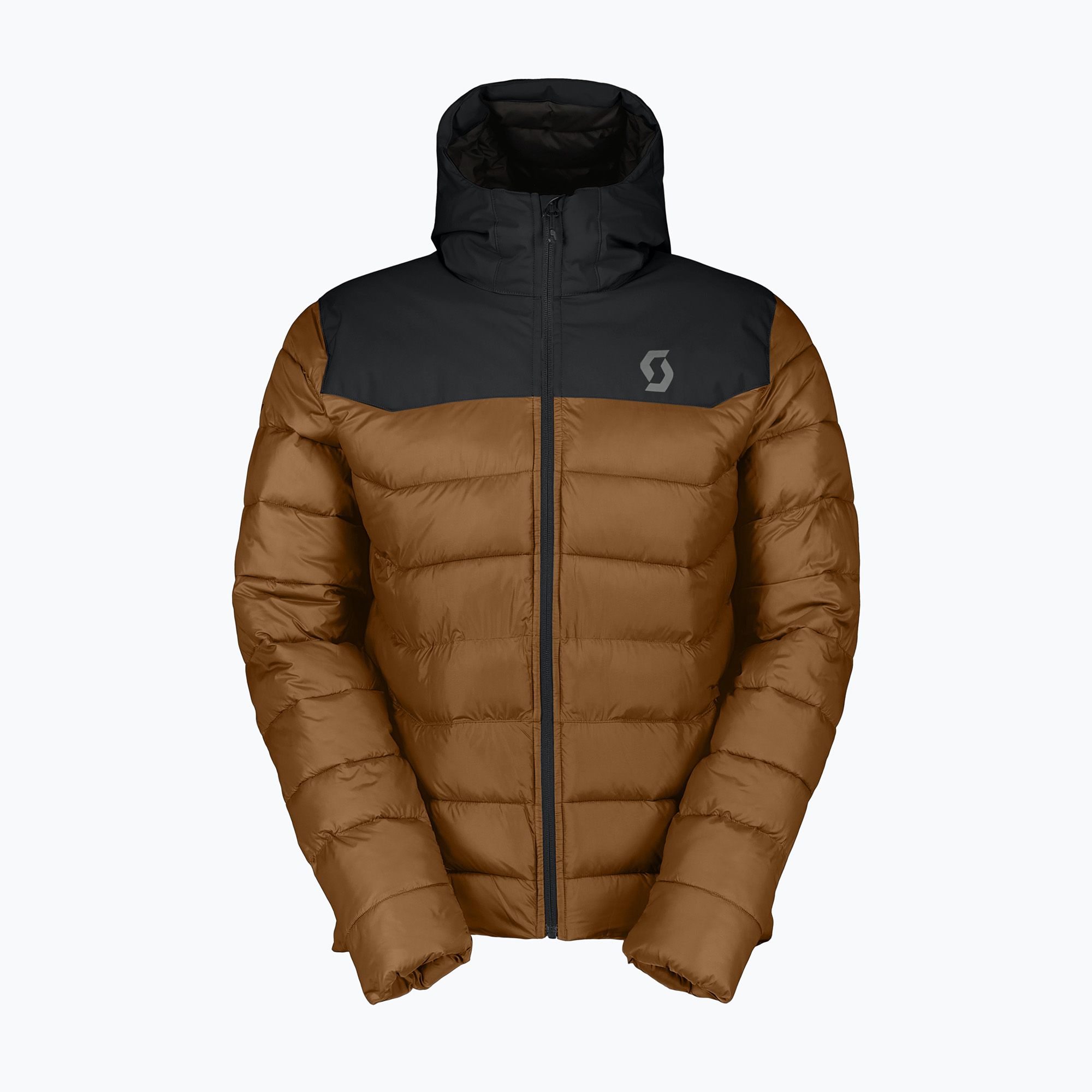 Kurtka ocieplana męska SCOTT Insuloft Warm black/bread brown 
