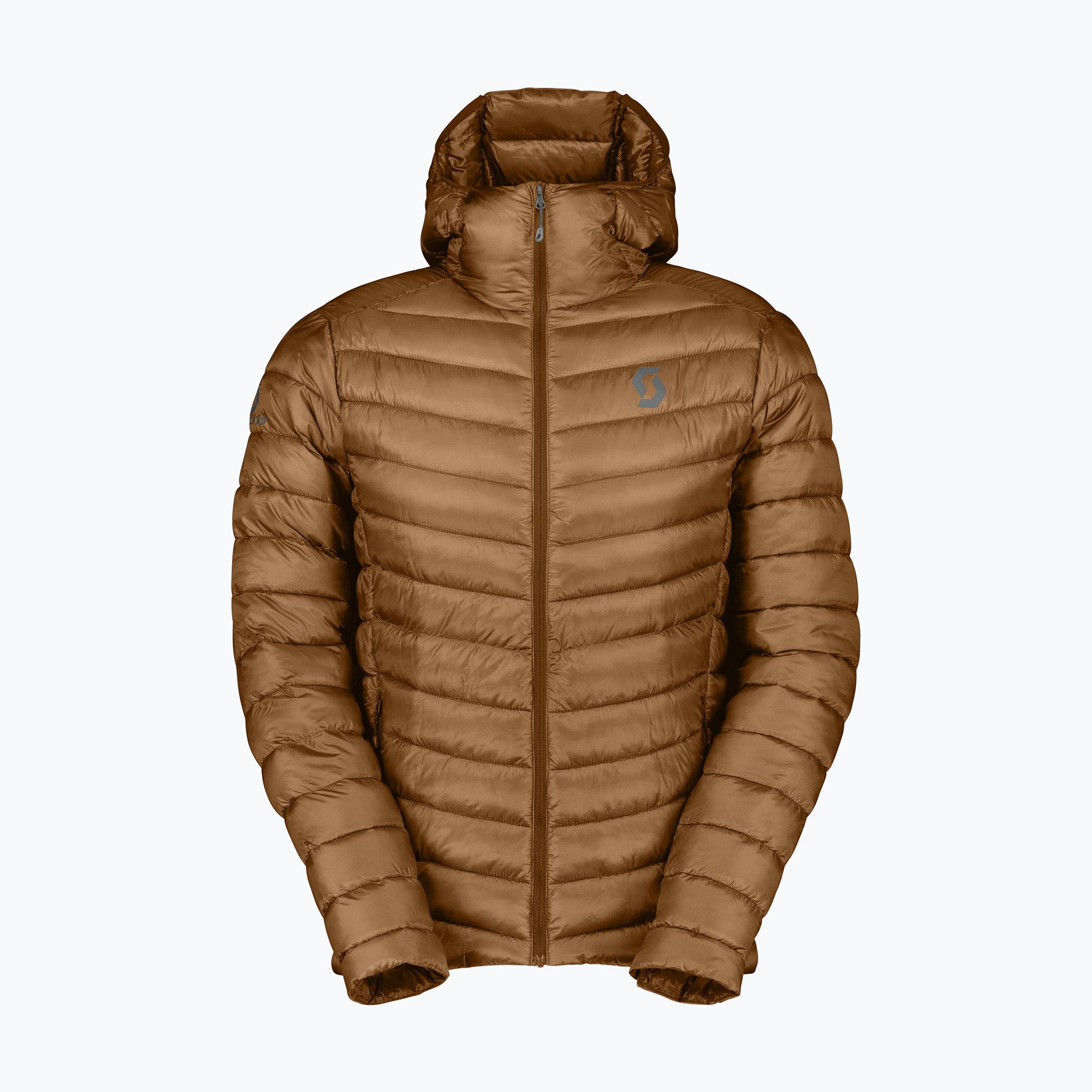 Kurtka ocieplana męska SCOTT Insuloft Tech Primaloft Hoody bread brown 