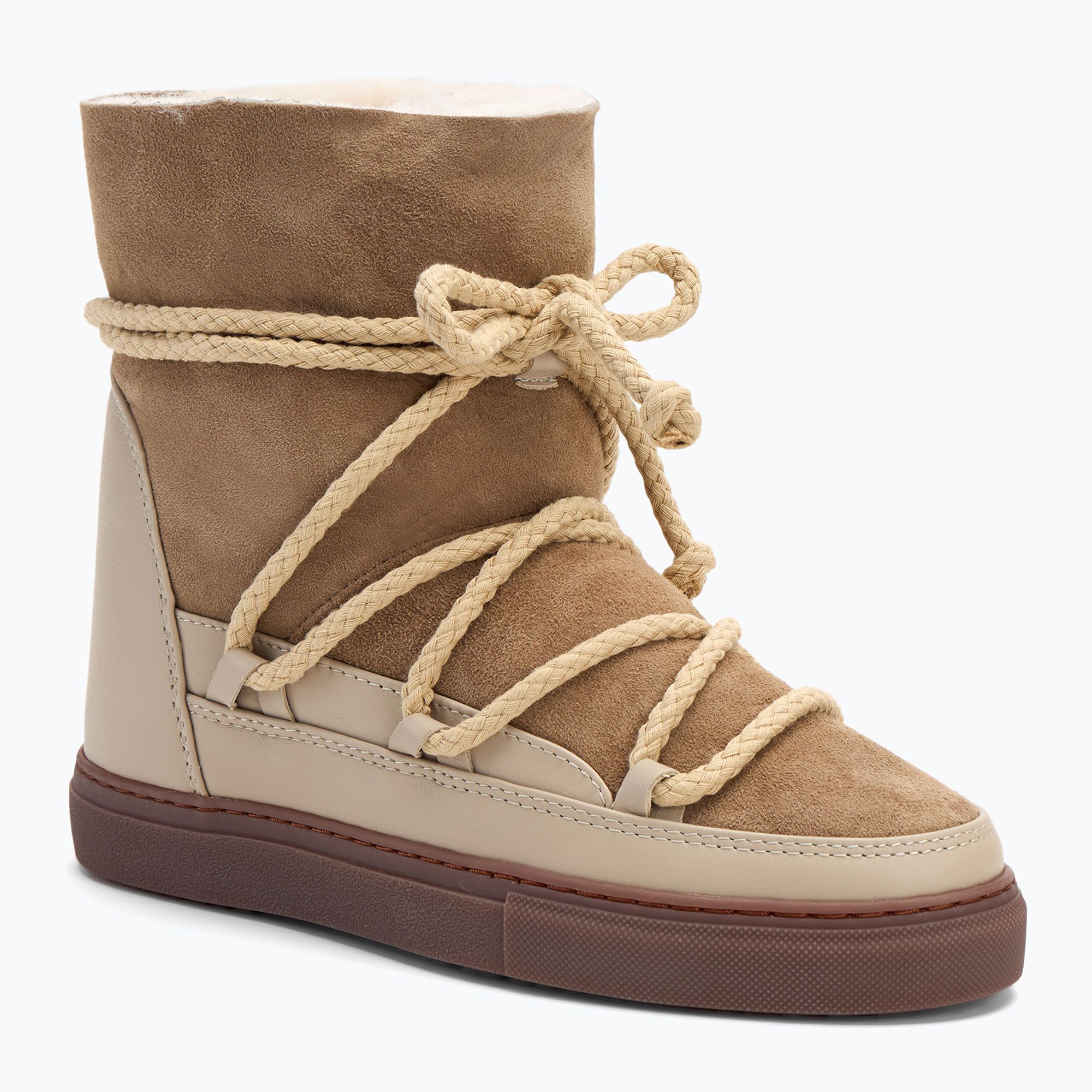 Śniegowce damskie INUIKII Classic Wedge beige 