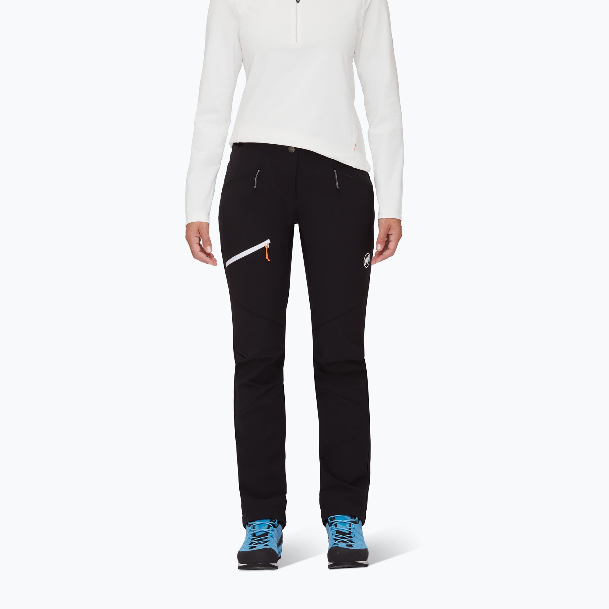 Spodnie softshell damskie Mammut Taiss SO black 