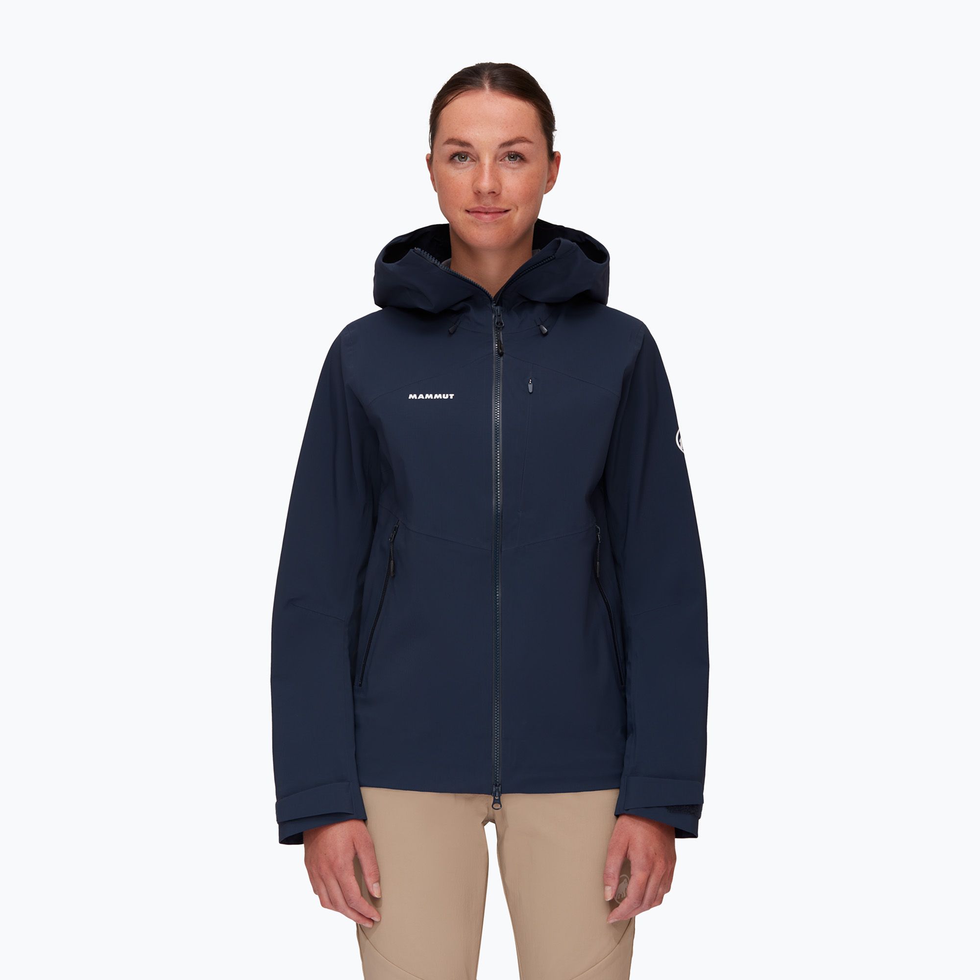 Kurtka przeciwdeszczowa damska Mammut Alto Guide HS Hooded marine 