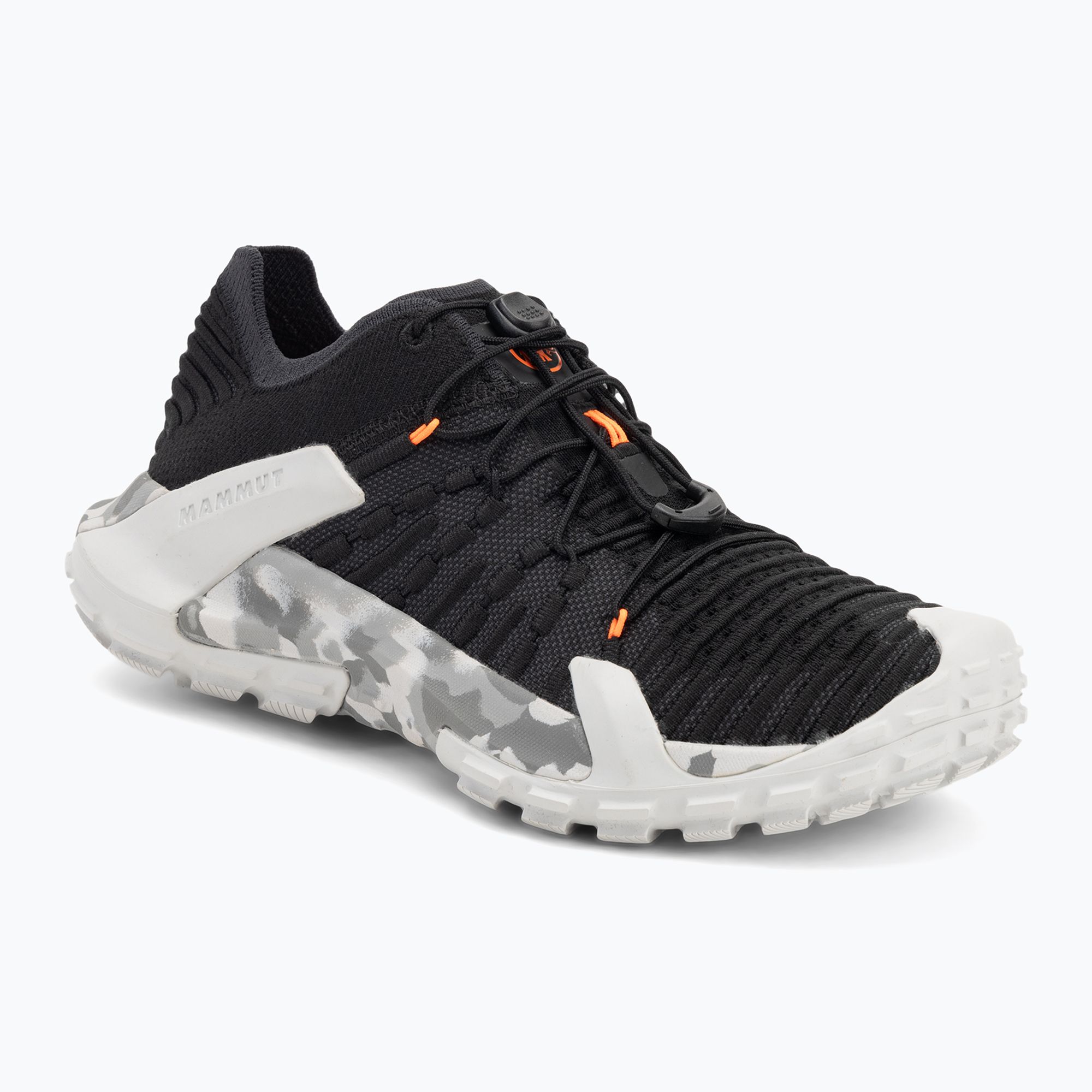 Buty podejściowe damskie Mammut Hueco Knit II Low black/light ice gray 