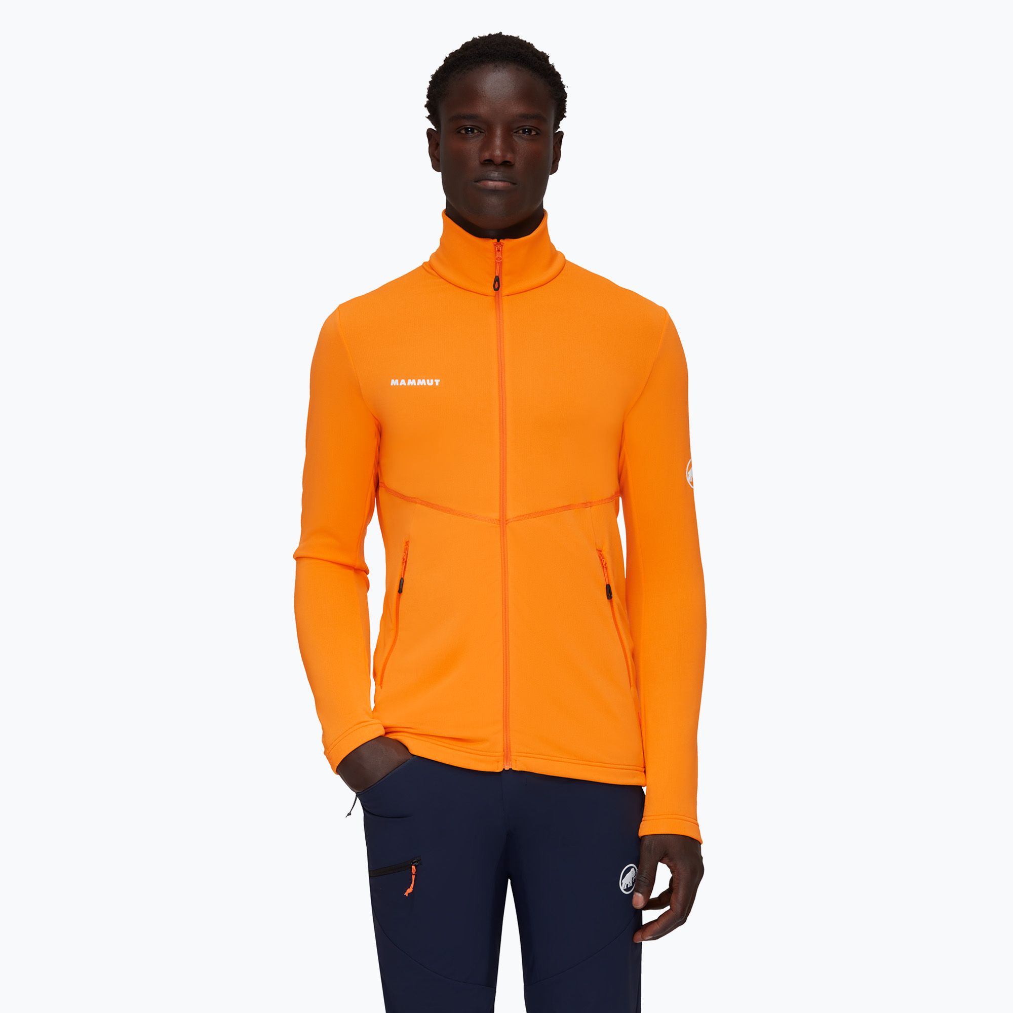 Bluza trekkingowa męska Mammut Aconcagua Light ML tangerine 