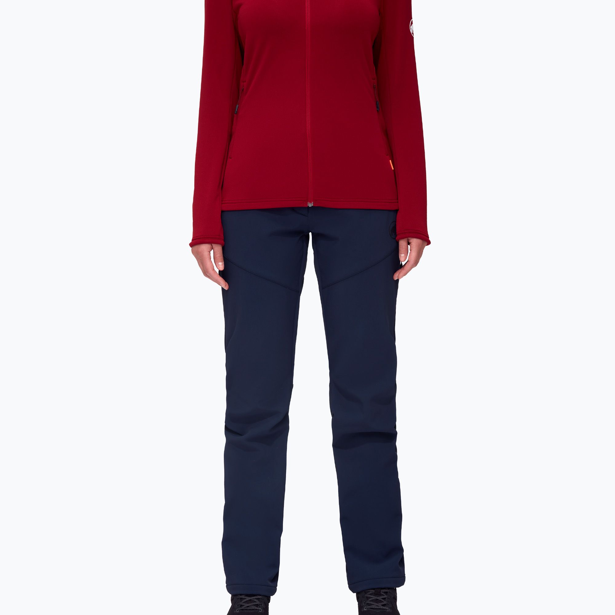 Spodnie softshell damskie Mammut Winter Hiking SO marine 