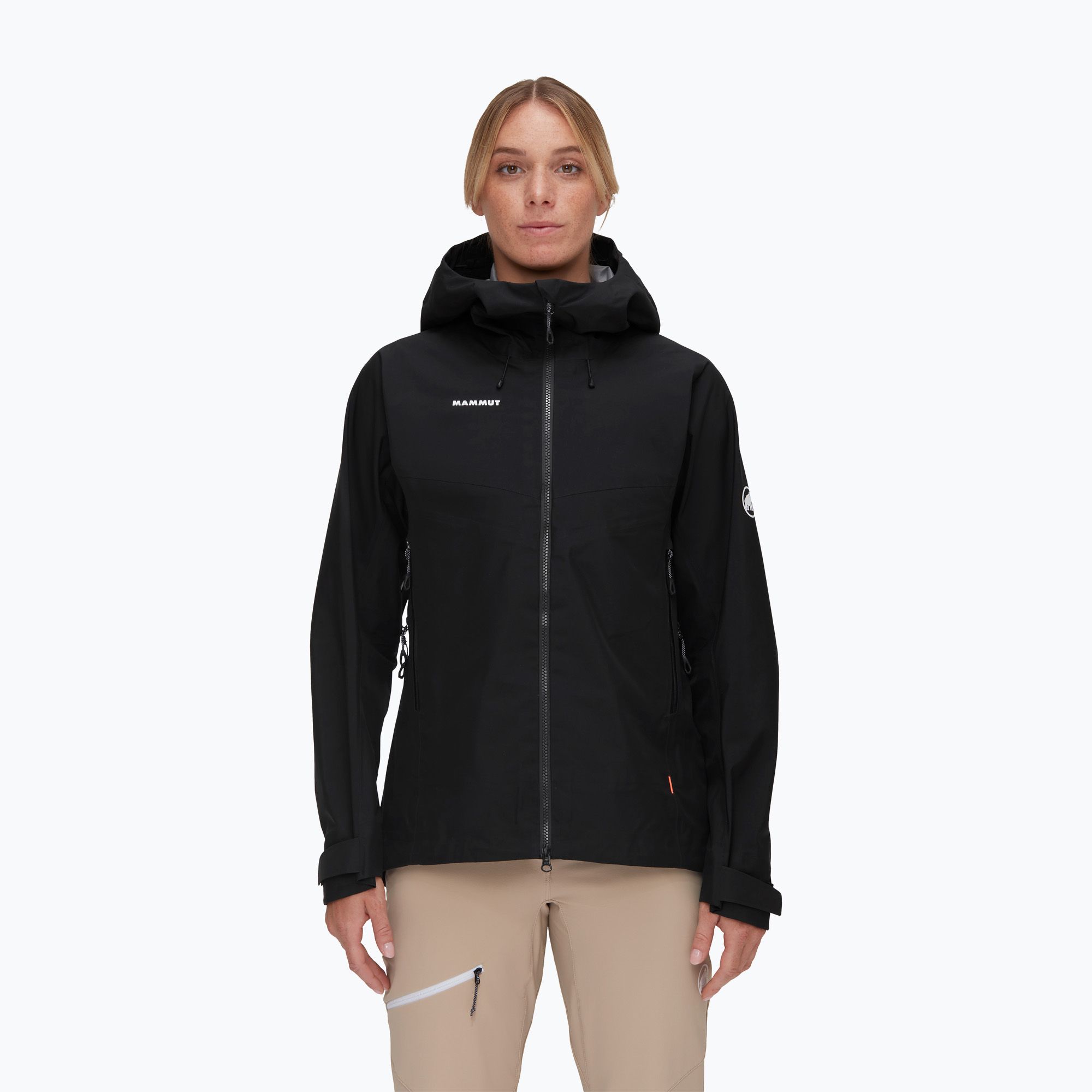 Kurtka przeciwdeszczowa damska Mammut Crater IV HS Hooded black 