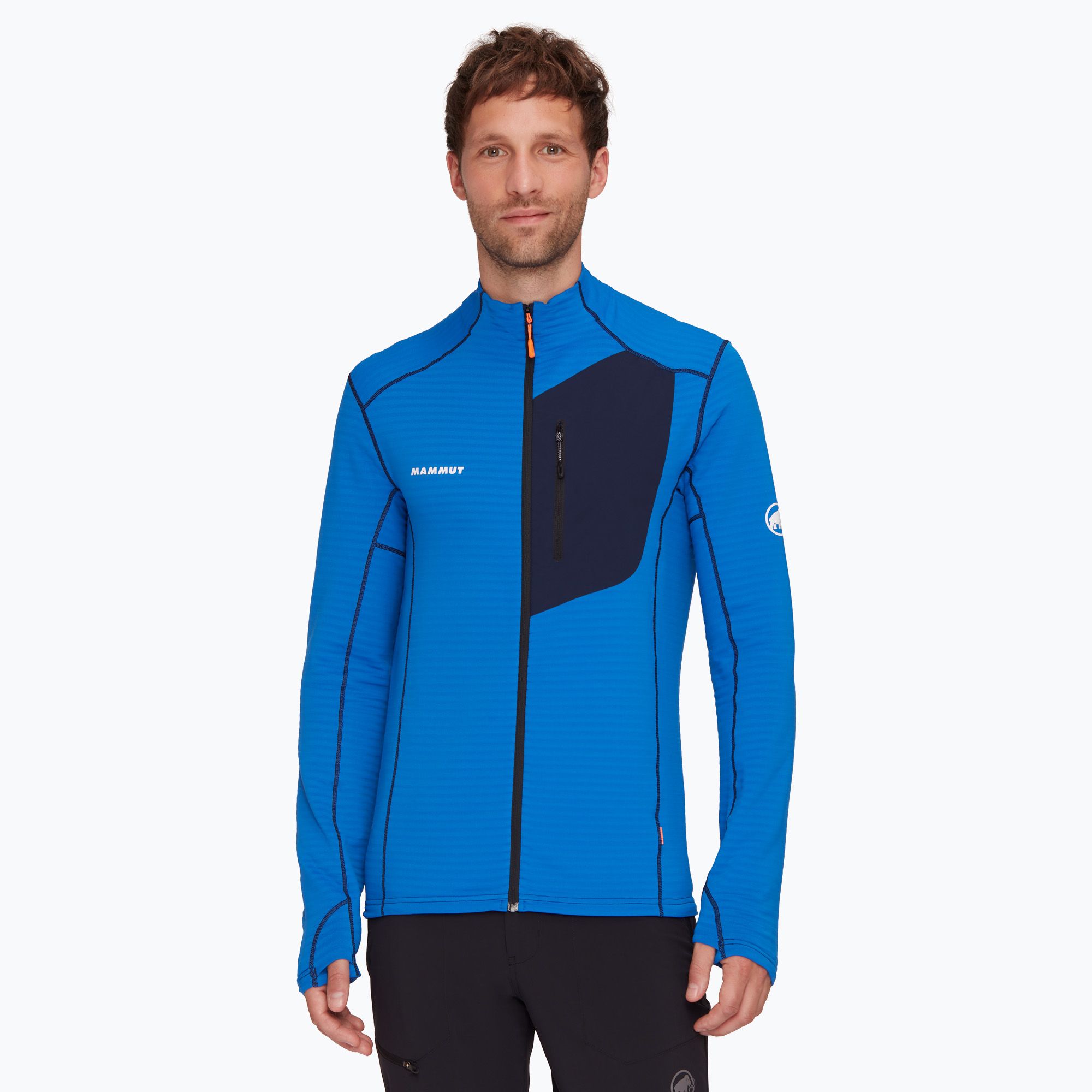 Bluza męska Mammut Taiss Light ML azurit marine 